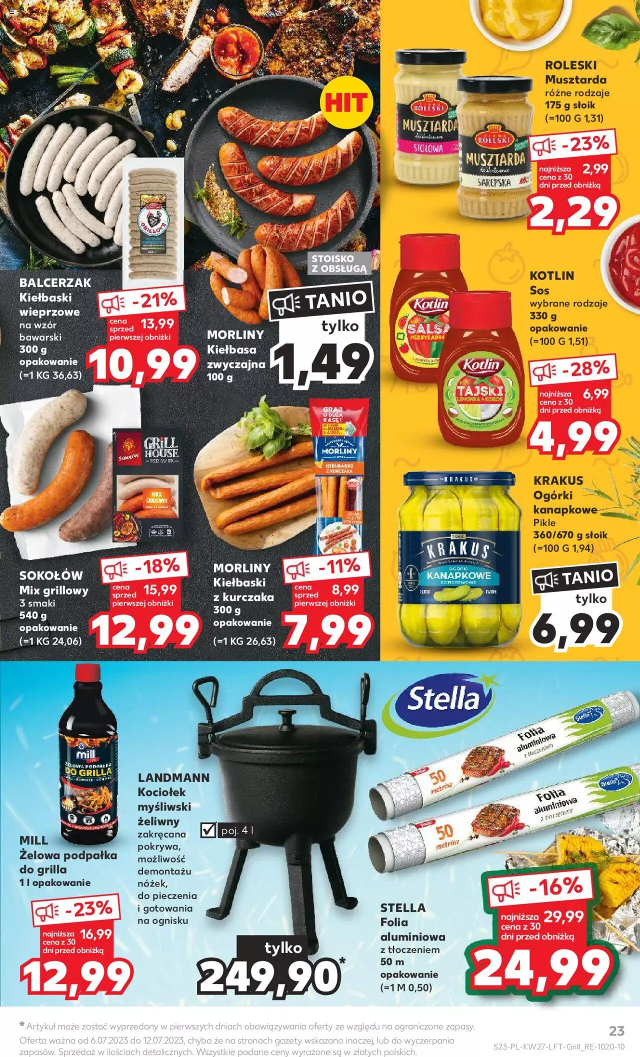 KAUFLAND gazetka ważna od 06.07.2023 do 12.07.2023 strona 23