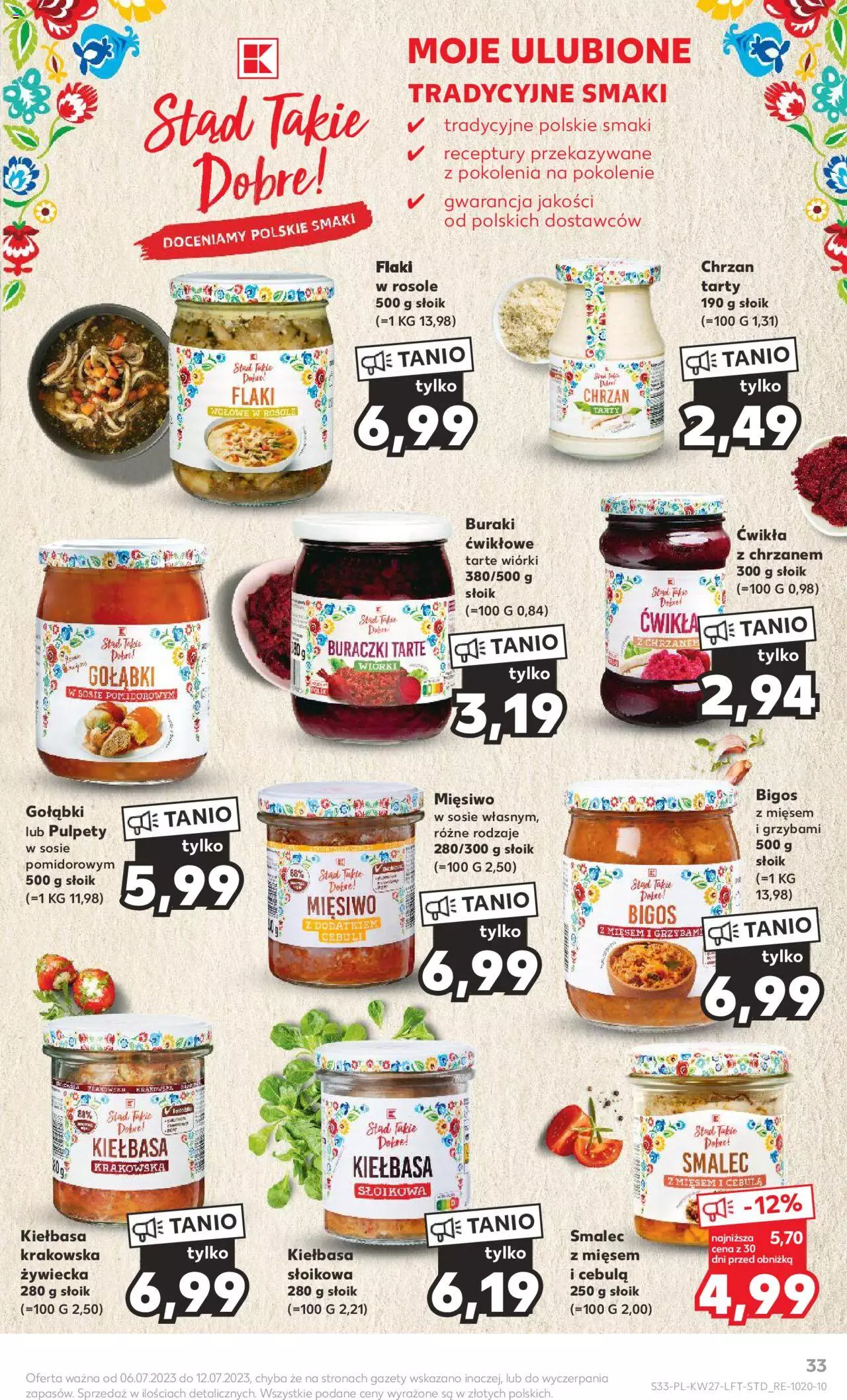 KAUFLAND gazetka ważna od 06.07.2023 do 12.07.2023 strona 33