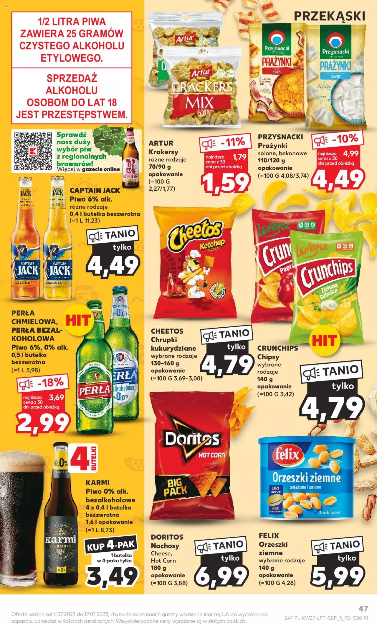 KAUFLAND gazetka ważna od 06.07.2023 do 12.07.2023 strona 47