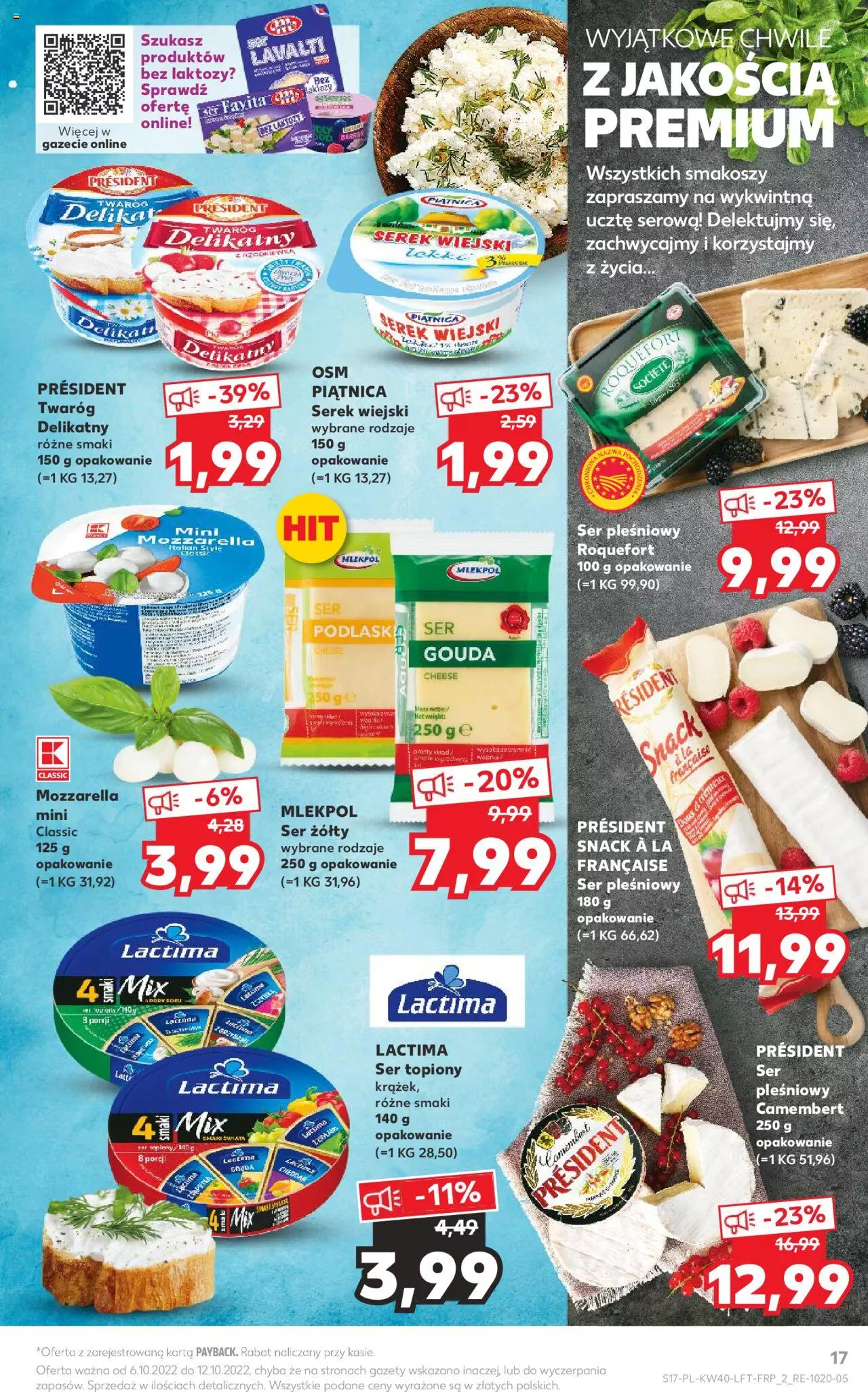 KAUFLAND gazetka ważna od 06.10.2022 do 12.10.2022 strona 17