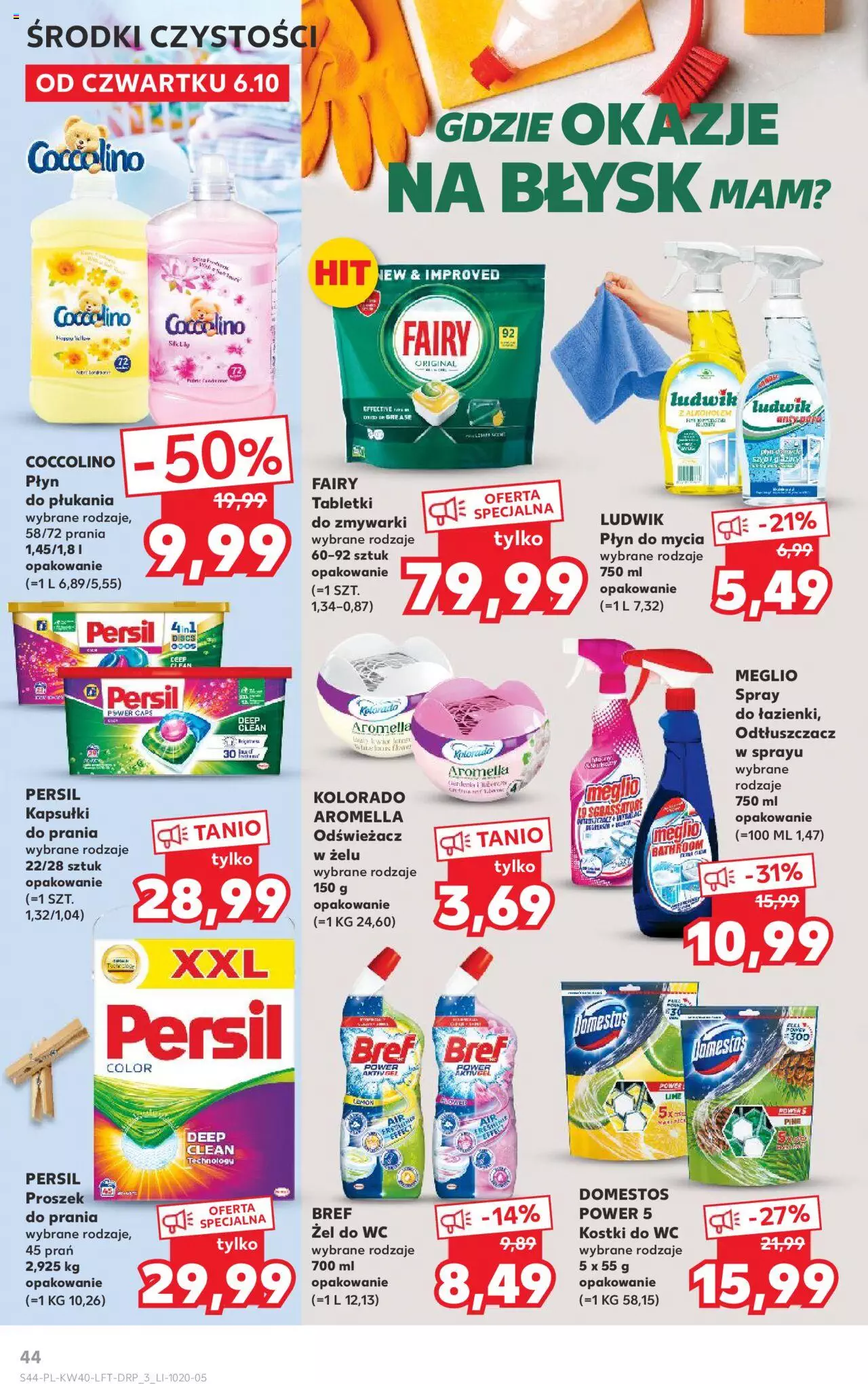 KAUFLAND gazetka ważna od 06.10.2022 do 12.10.2022 strona 44