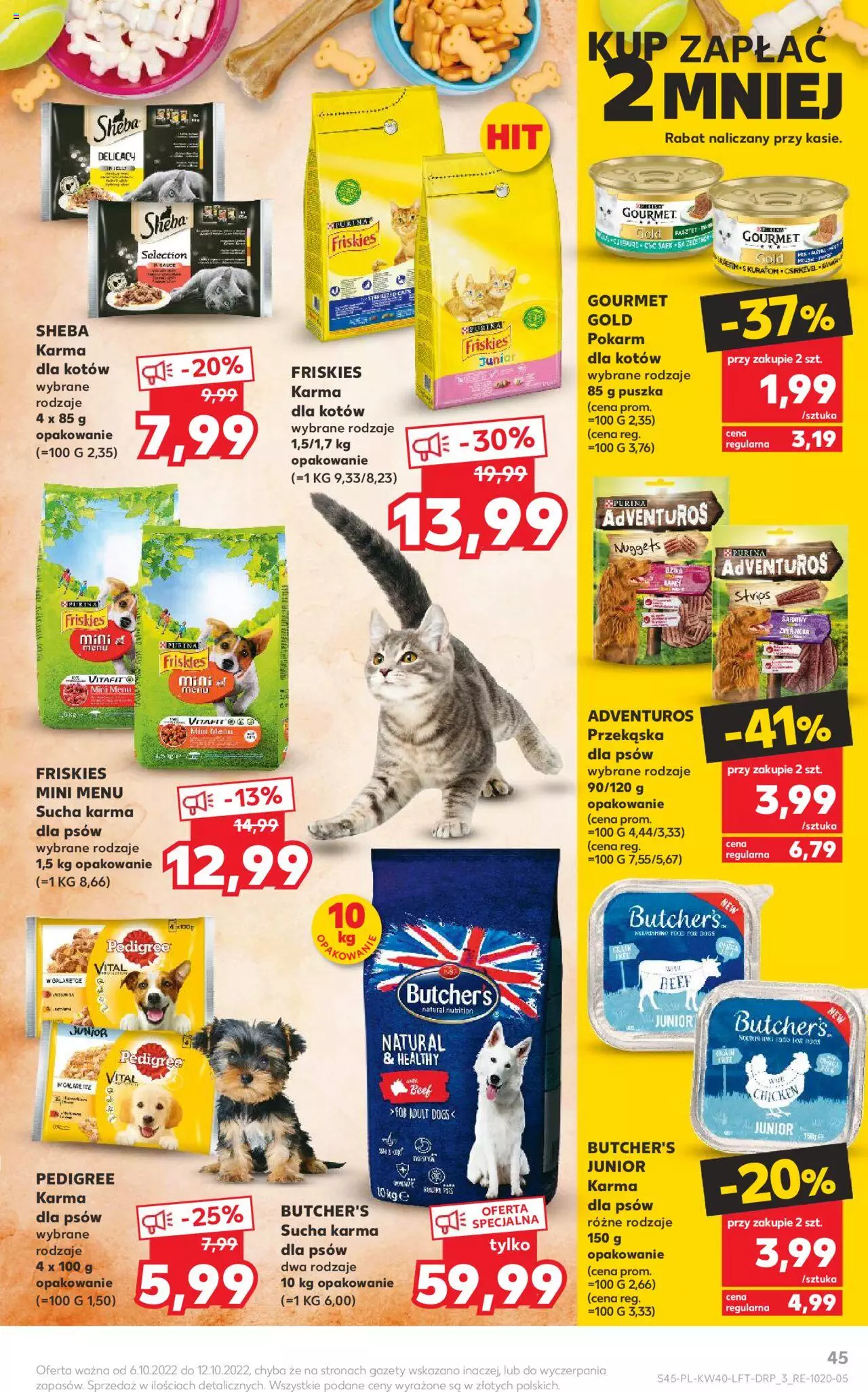 KAUFLAND gazetka ważna od 06.10.2022 do 12.10.2022 strona 45