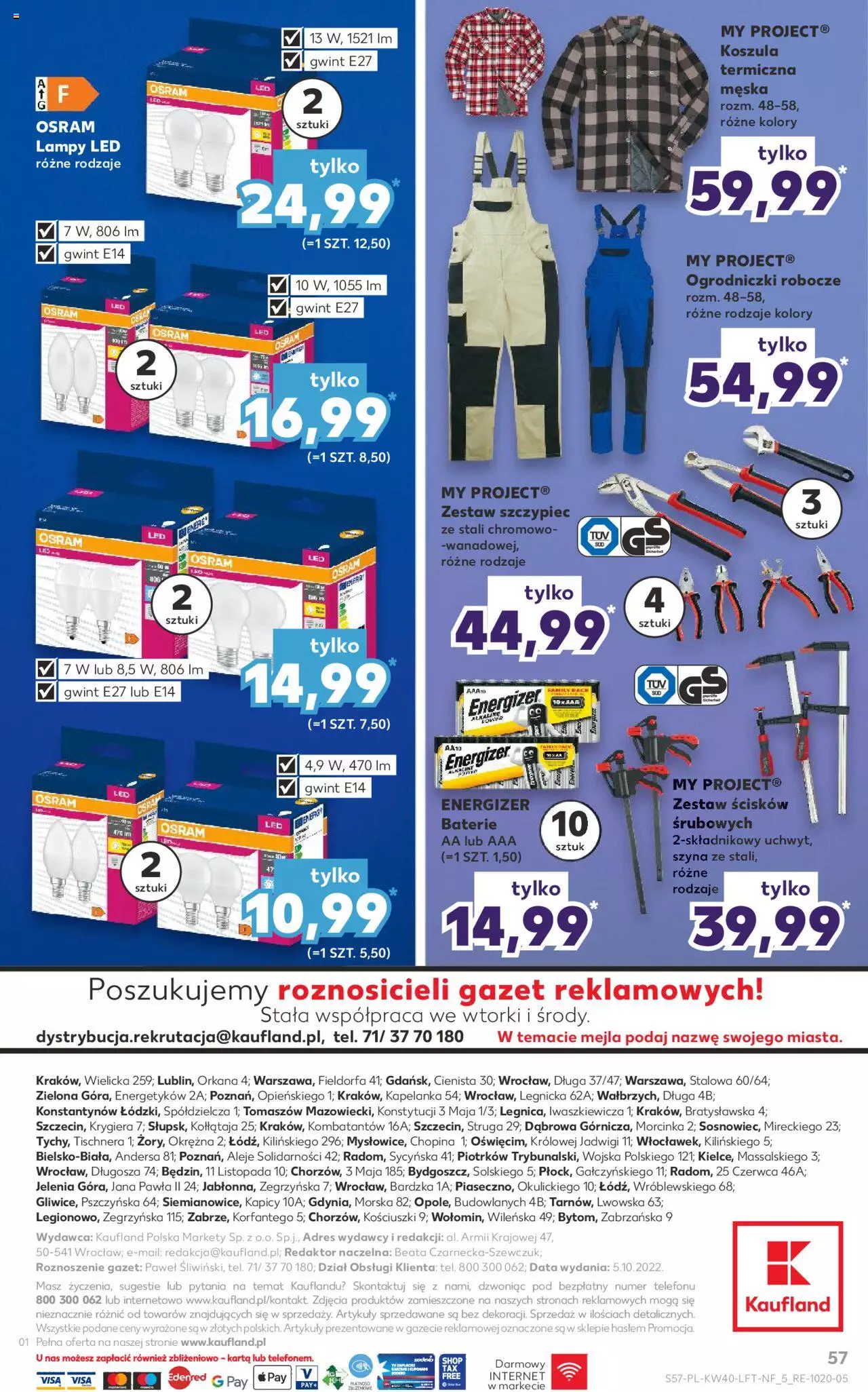 KAUFLAND gazetka ważna od 06.10.2022 do 12.10.2022 strona 57