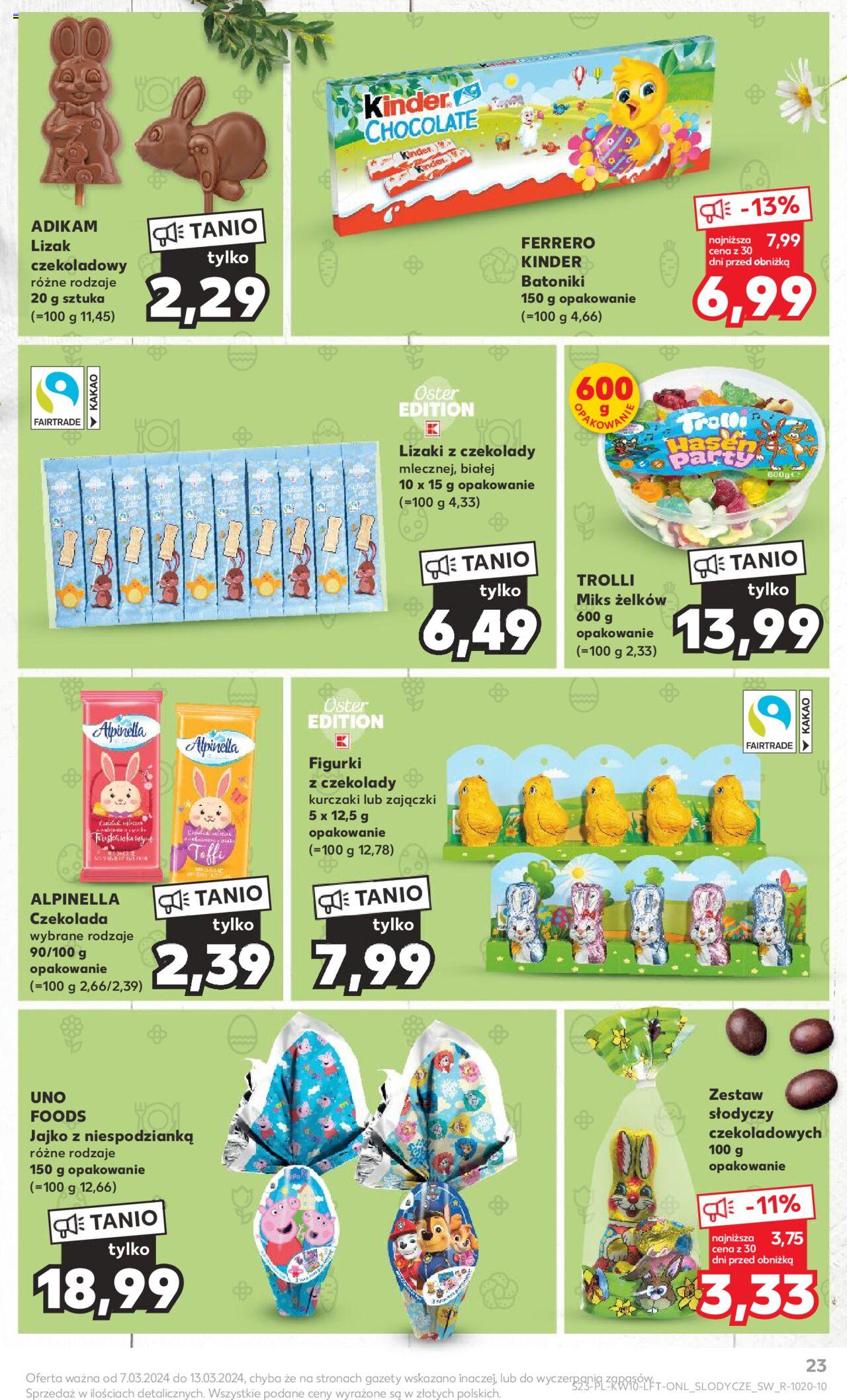 KAUFLAND gazetka ważna od 07.03.2024 do 13.03.2024 strona 23