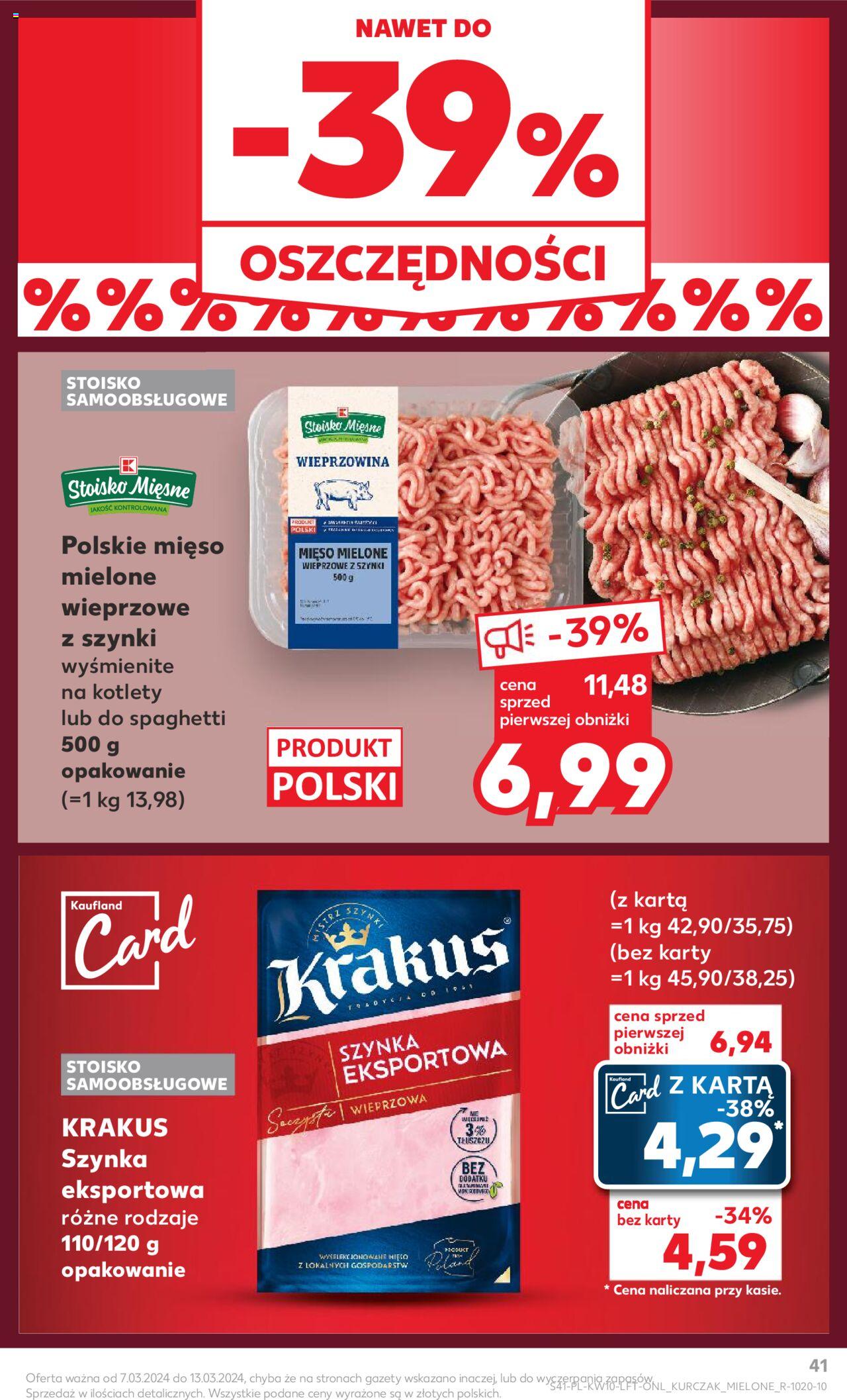 KAUFLAND gazetka ważna od 07.03.2024 do 13.03.2024 strona 41