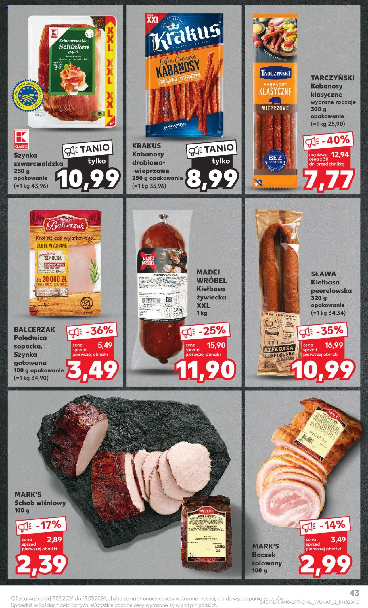 KAUFLAND gazetka ważna od 07.03.2024 do 13.03.2024 strona 43