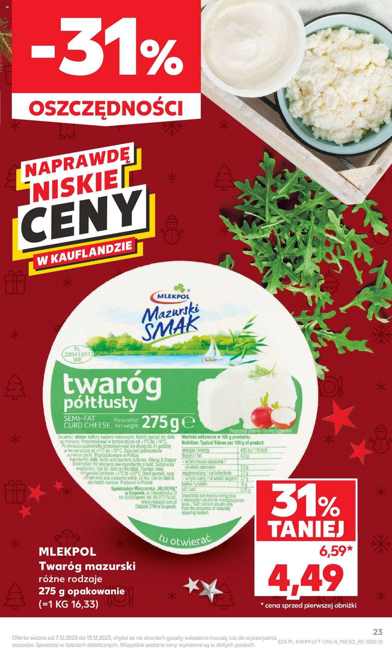 Kaufland gazetka ważna od 07.12.2023 do 13.12.2023 strona 21
