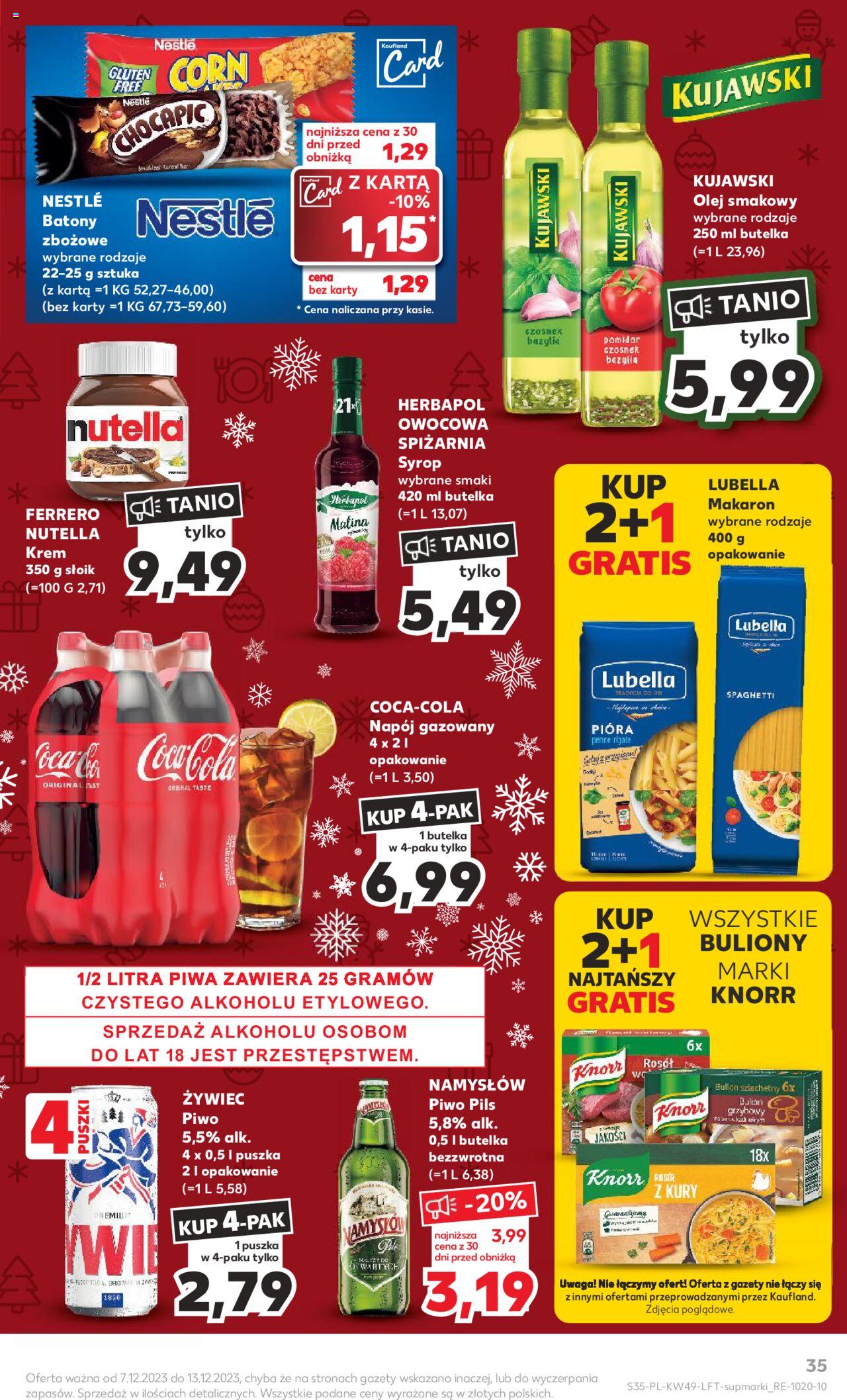 Kaufland gazetka ważna od 07.12.2023 do 13.12.2023 strona 33