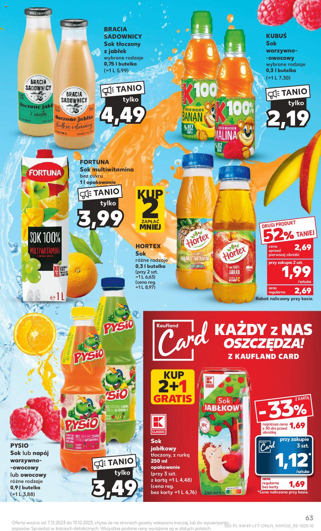 Kaufland gazetka ważna od 07.12.2023 do 13.12.2023 strona 61