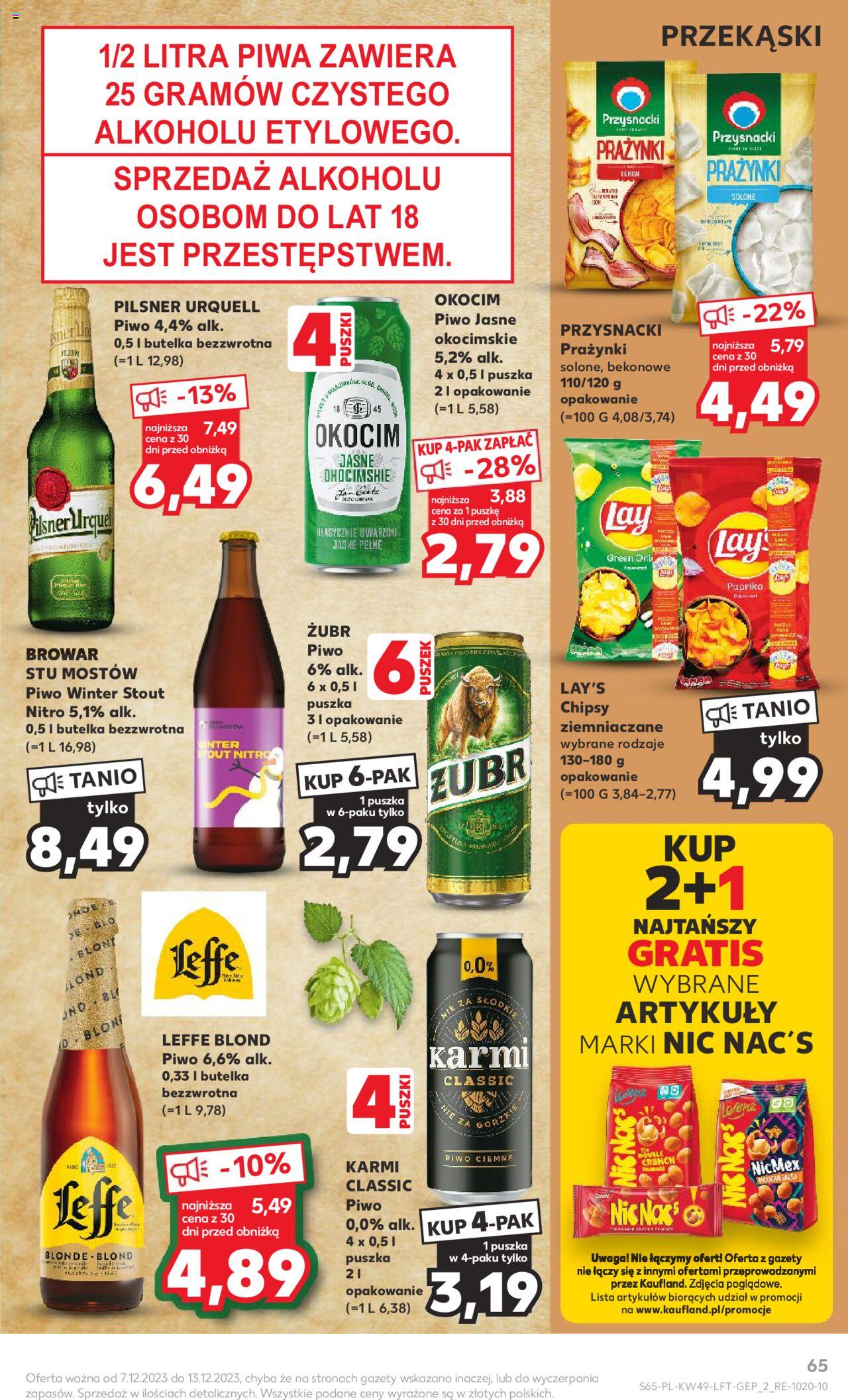 Kaufland gazetka ważna od 07.12.2023 do 13.12.2023 strona 63