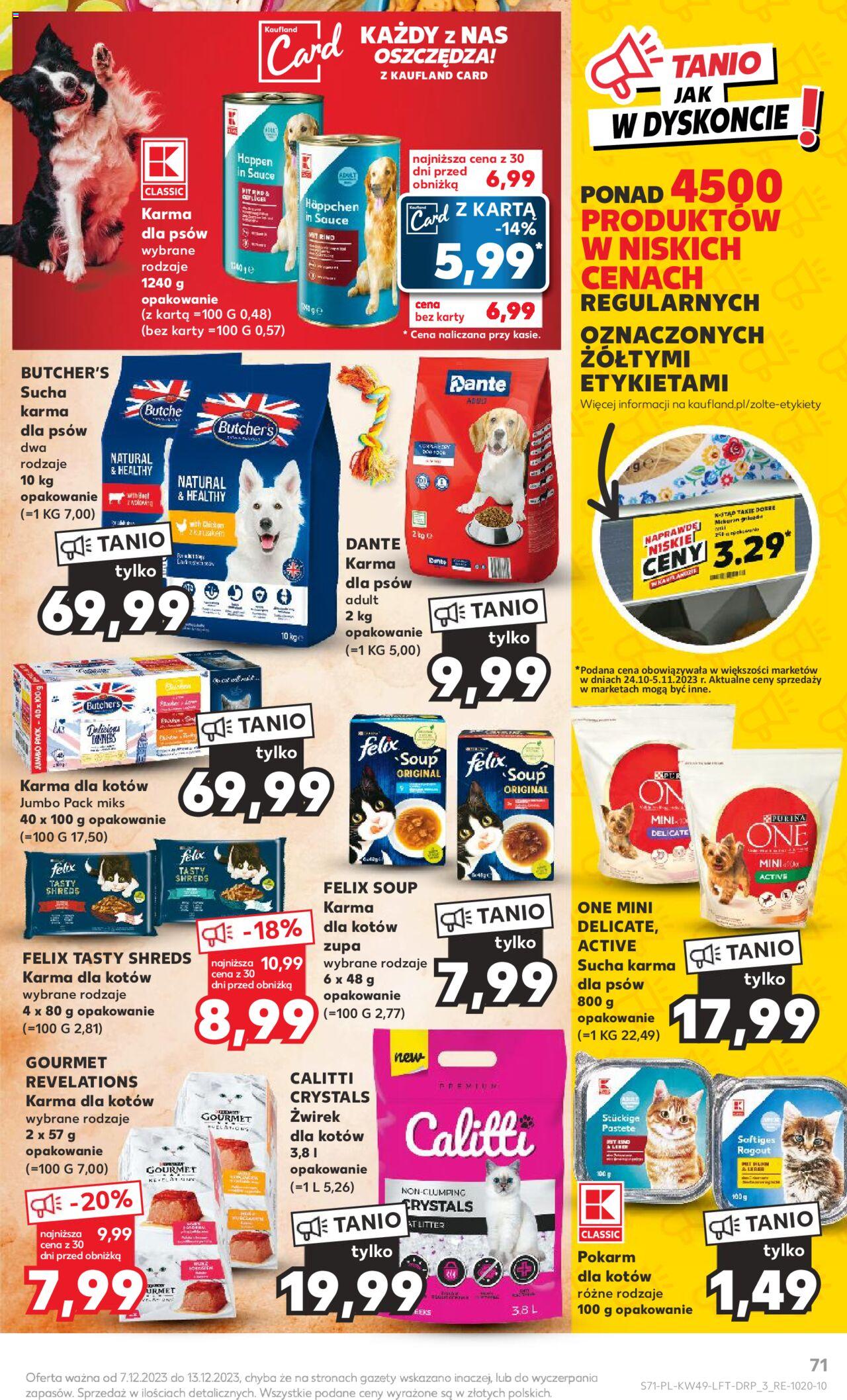 Kaufland gazetka ważna od 07.12.2023 do 13.12.2023 strona 69