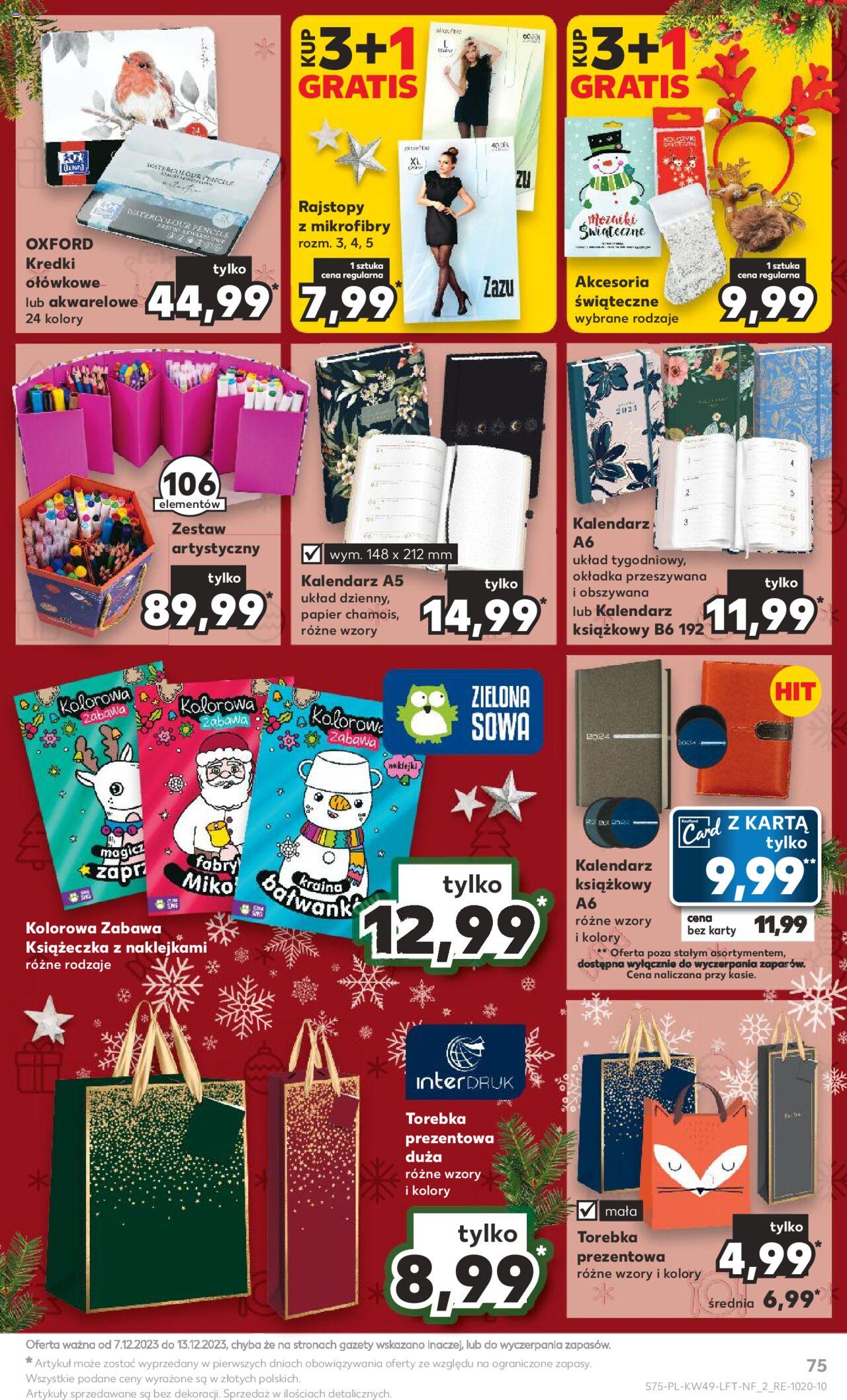 Kaufland gazetka ważna od 07.12.2023 do 13.12.2023 strona 73