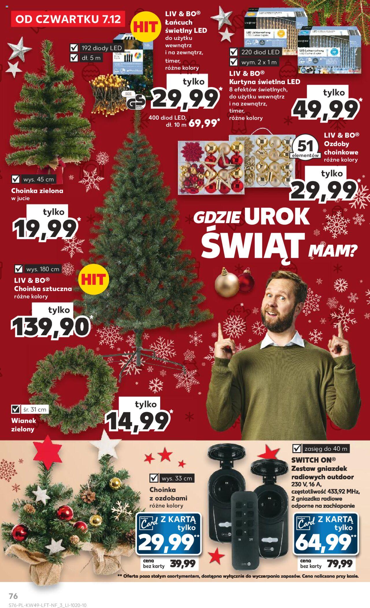 Kaufland gazetka ważna od 07.12.2023 do 13.12.2023 strona 74
