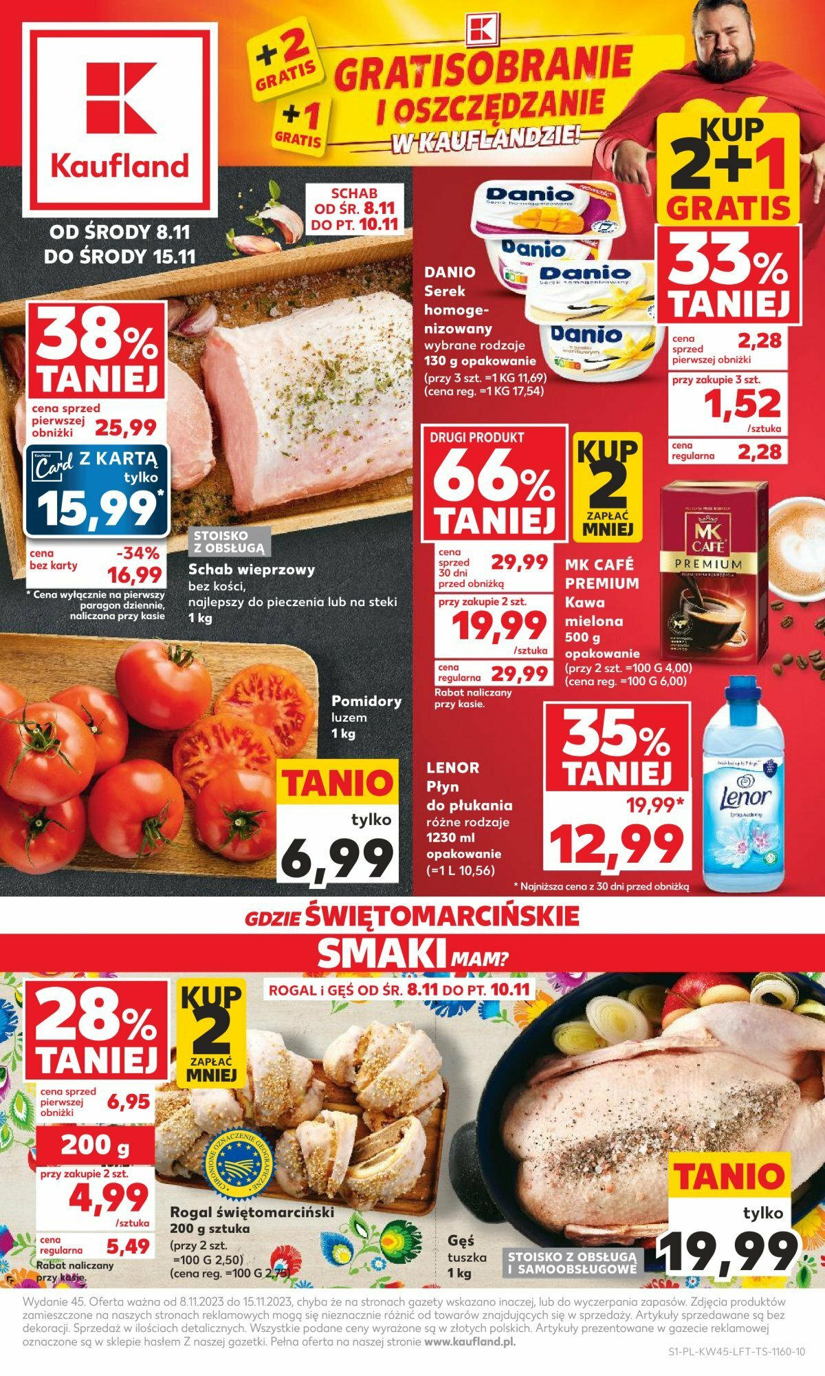 Kaufland gazetka ważna od 08.11.2023 do 15.11.2023 strona 1