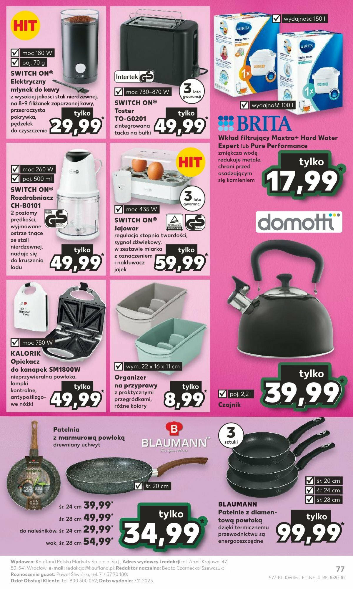 Kaufland gazetka ważna od 08.11.2023 do 15.11.2023 strona 74