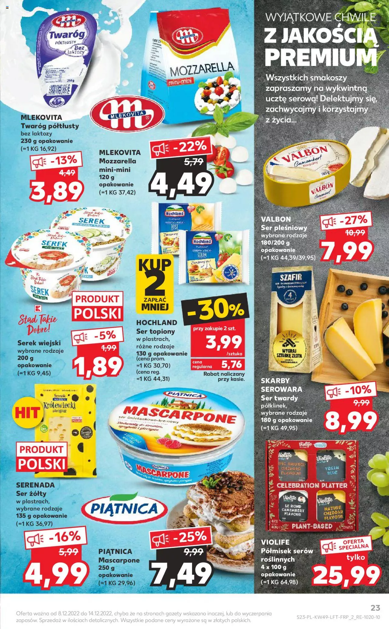 KAUFLAND gazetka ważna od 08.12.2022 do 14.12.2022 strona 22