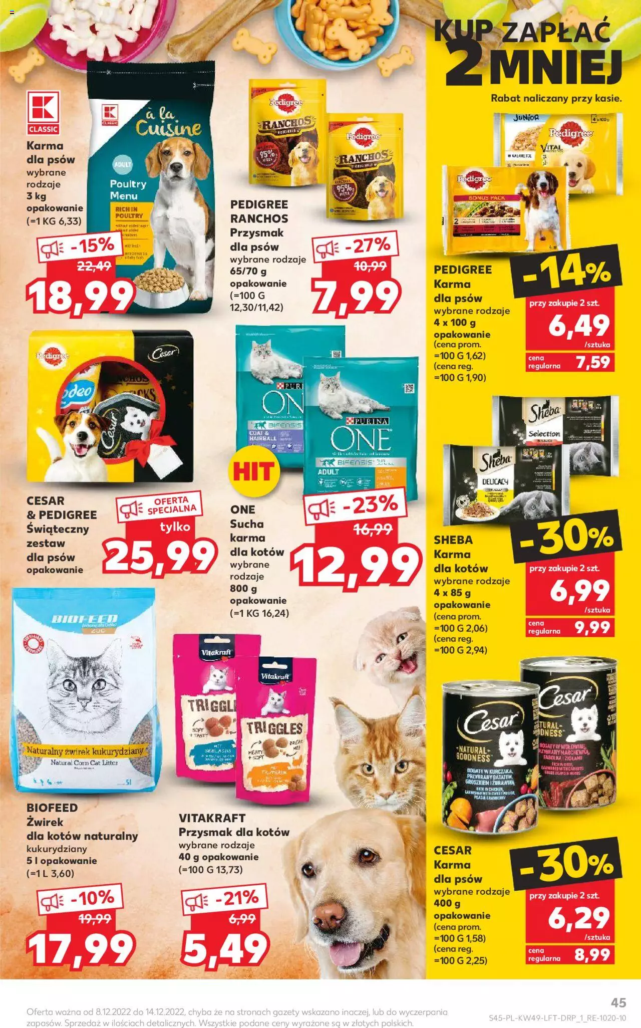 KAUFLAND gazetka ważna od 08.12.2022 do 14.12.2022 strona 44