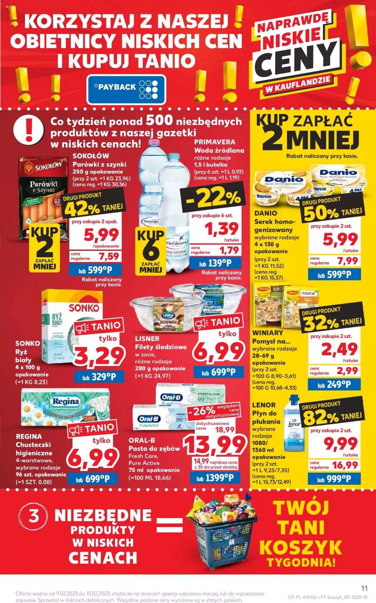 Kaufland Gazetka ważna od 09.02.2023 do 15.02.2023 strona 11
