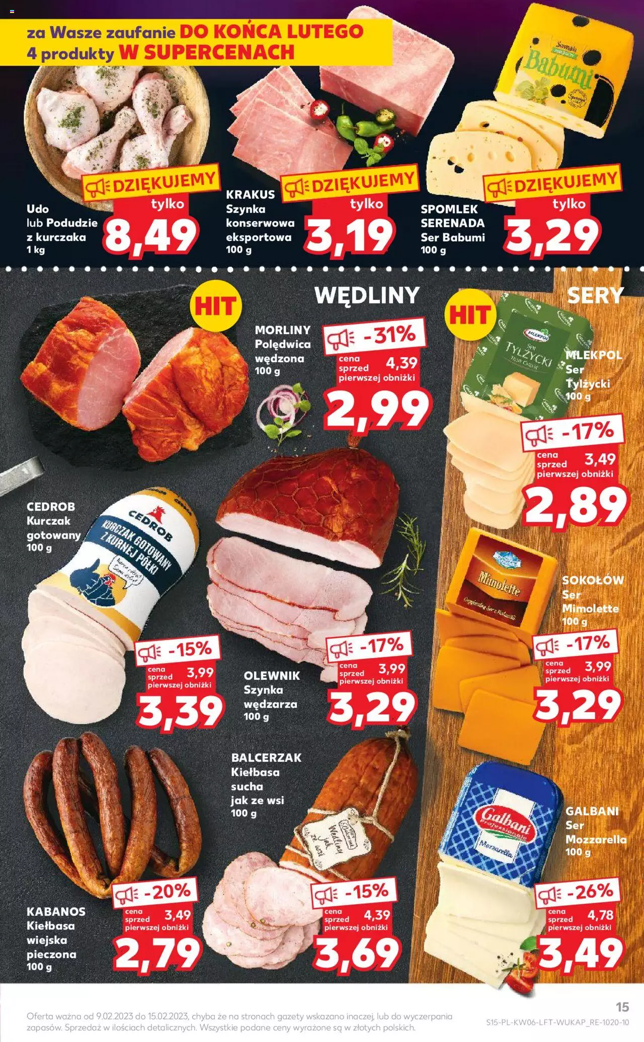 Kaufland Gazetka ważna od 09.02.2023 do 15.02.2023 strona 15