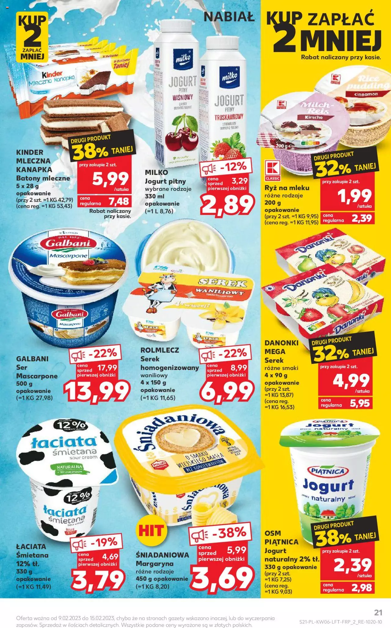 Kaufland Gazetka ważna od 09.02.2023 do 15.02.2023 strona 21