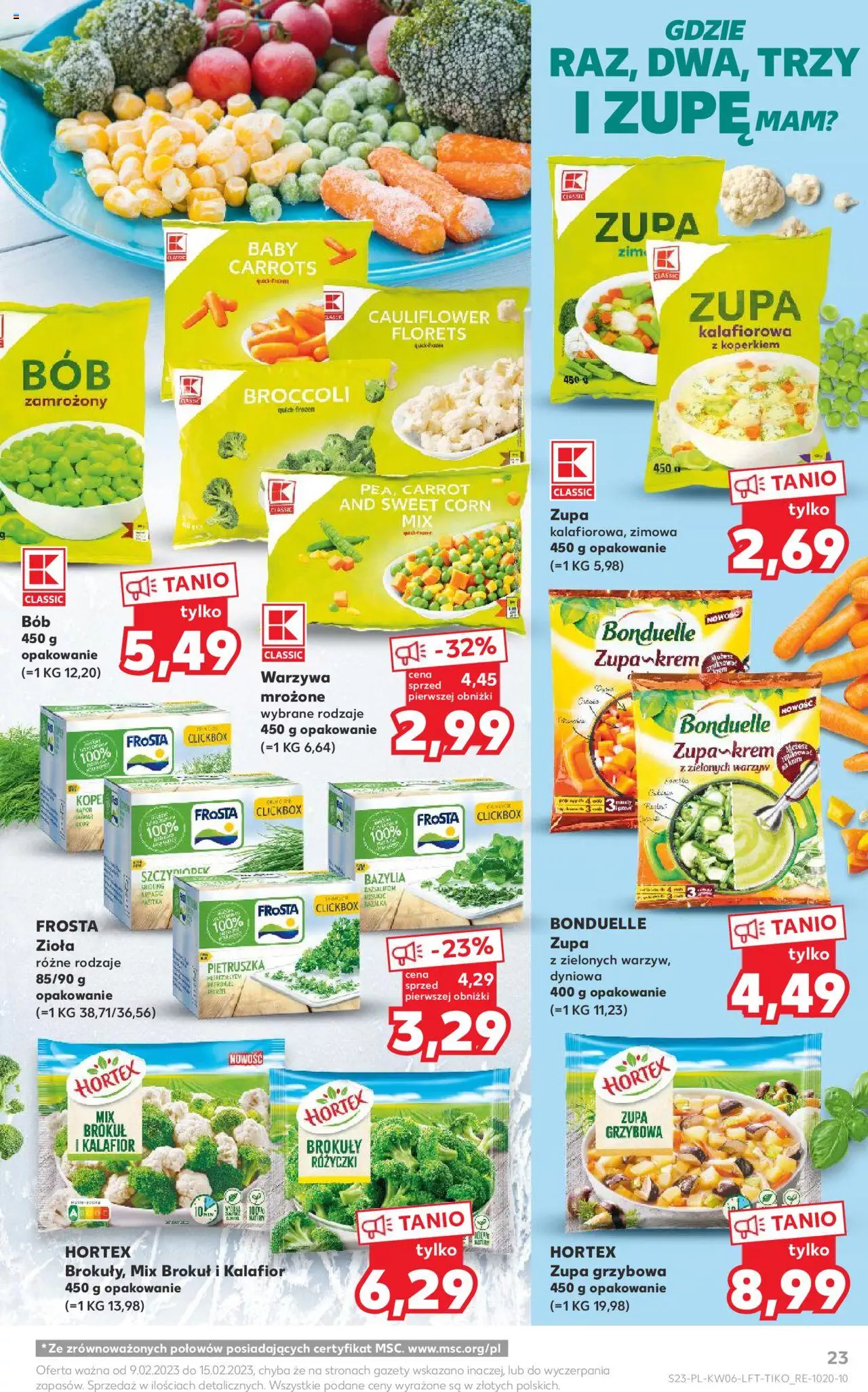 Kaufland Gazetka ważna od 09.02.2023 do 15.02.2023 strona 23