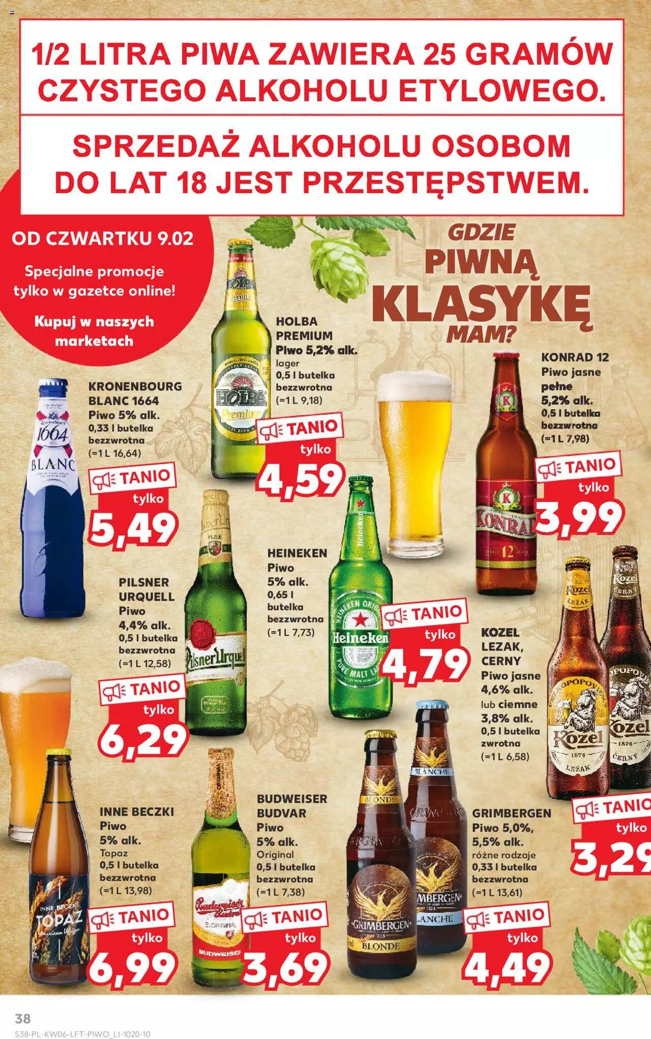 Kaufland Gazetka ważna od 09.02.2023 do 15.02.2023 strona 38