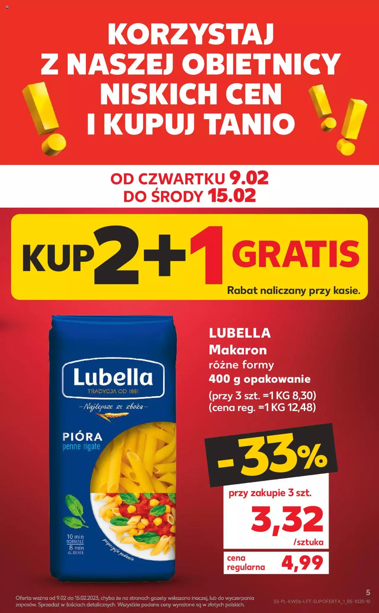 Kaufland Gazetka ważna od 09.02.2023 do 15.02.2023 strona 5