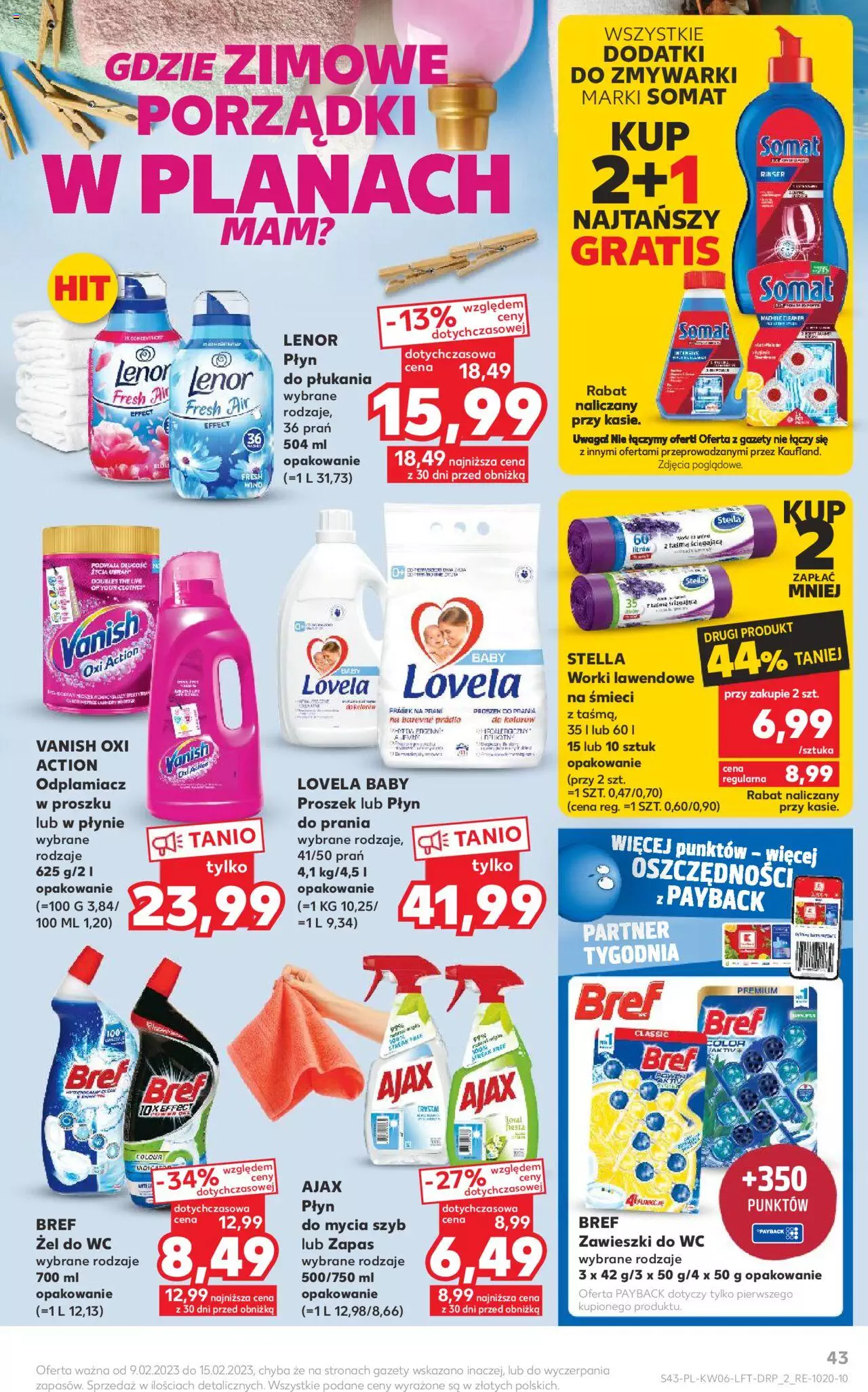 Kaufland Gazetka ważna od 09.02.2023 do 15.02.2023 strona 43