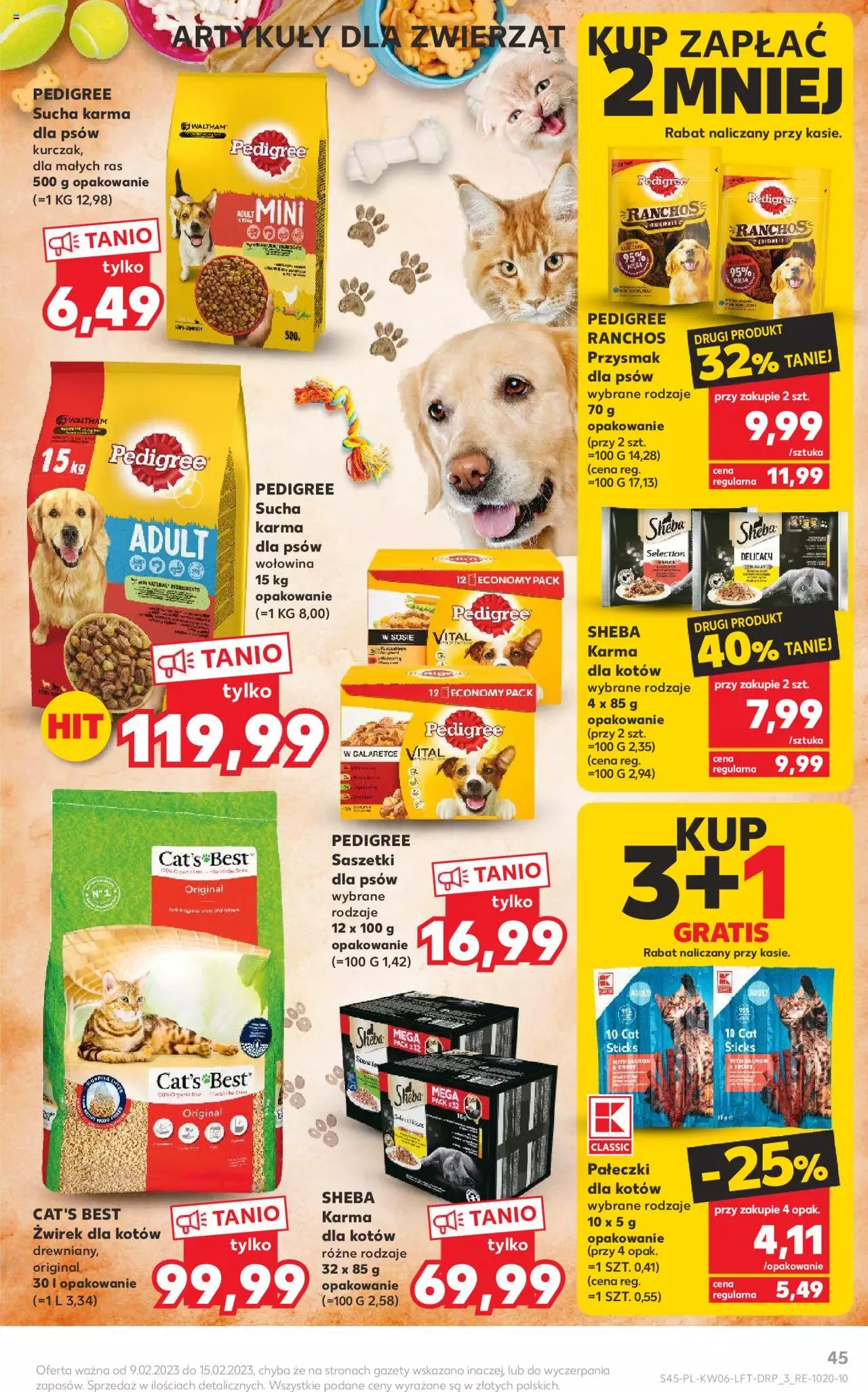 Kaufland Gazetka ważna od 09.02.2023 do 15.02.2023 strona 45