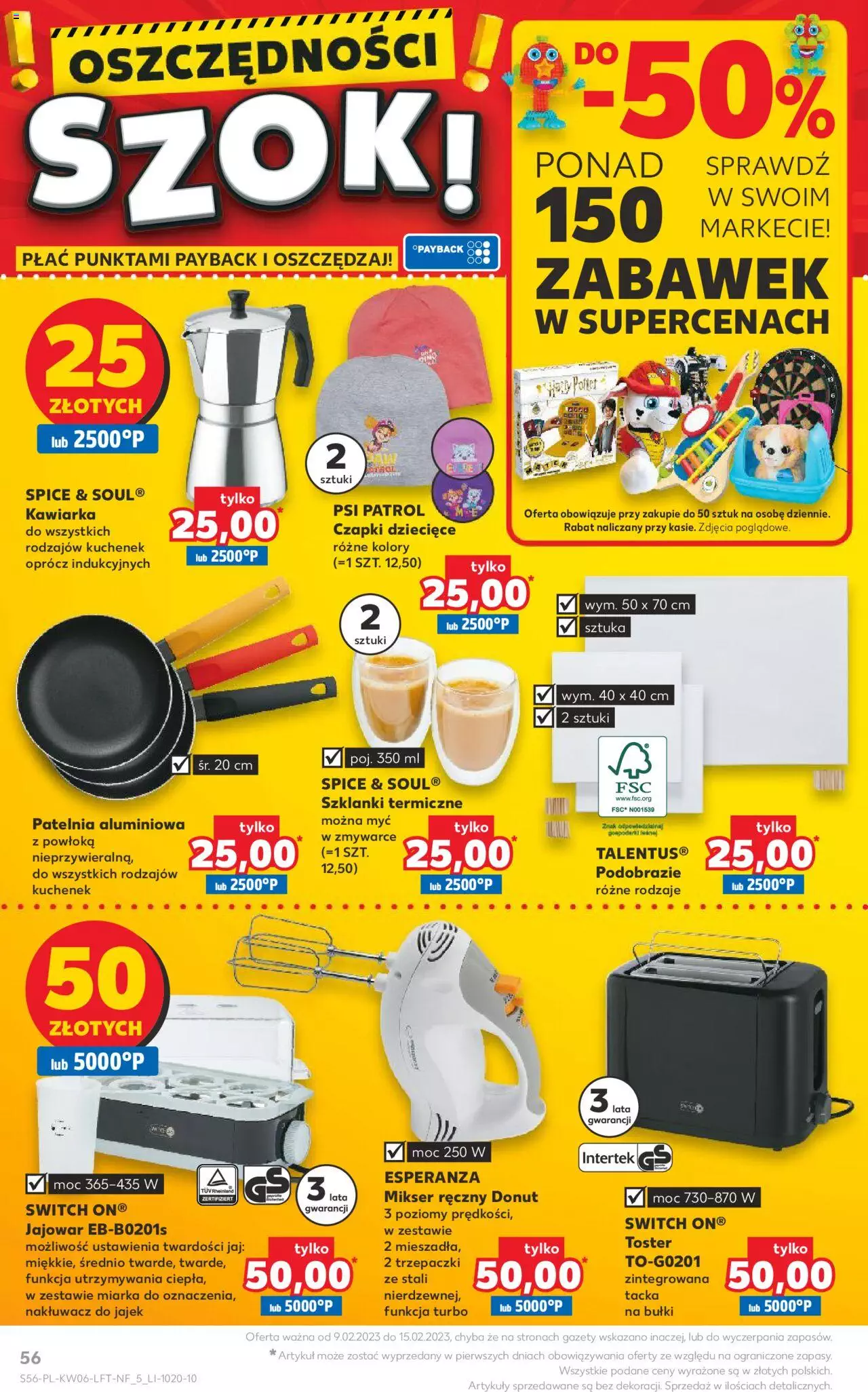 Kaufland Gazetka ważna od 09.02.2023 do 15.02.2023 strona 56