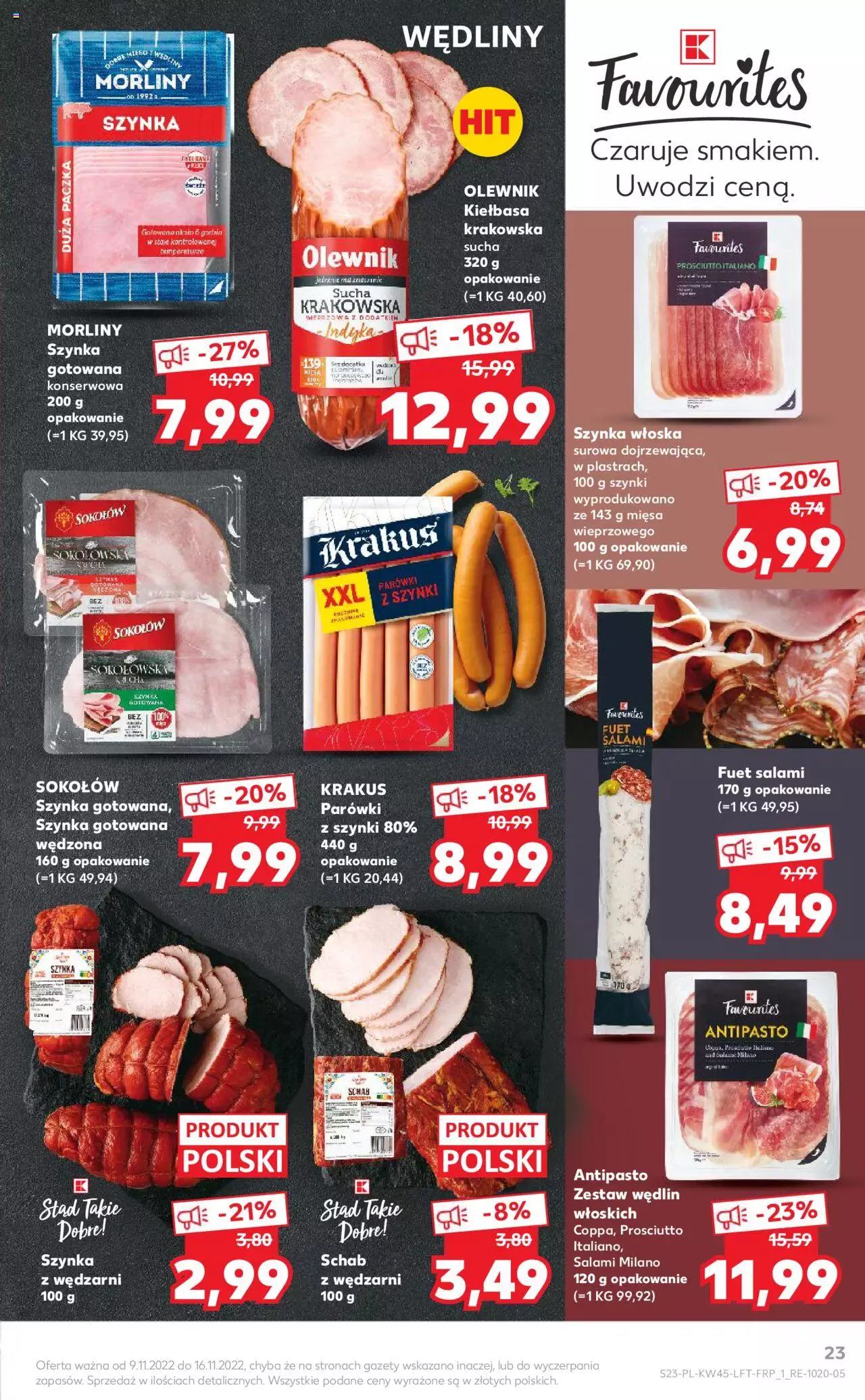 KAUFLAND gazetka ważna od 09.11.2022 do 16.11.2022 strona 23