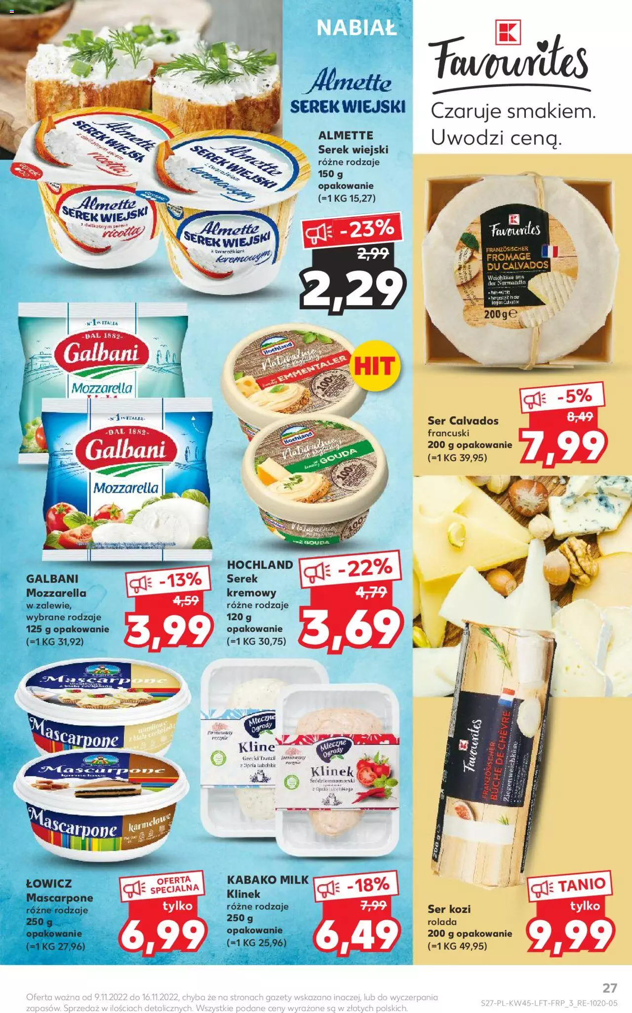 KAUFLAND gazetka ważna od 09.11.2022 do 16.11.2022 strona 27