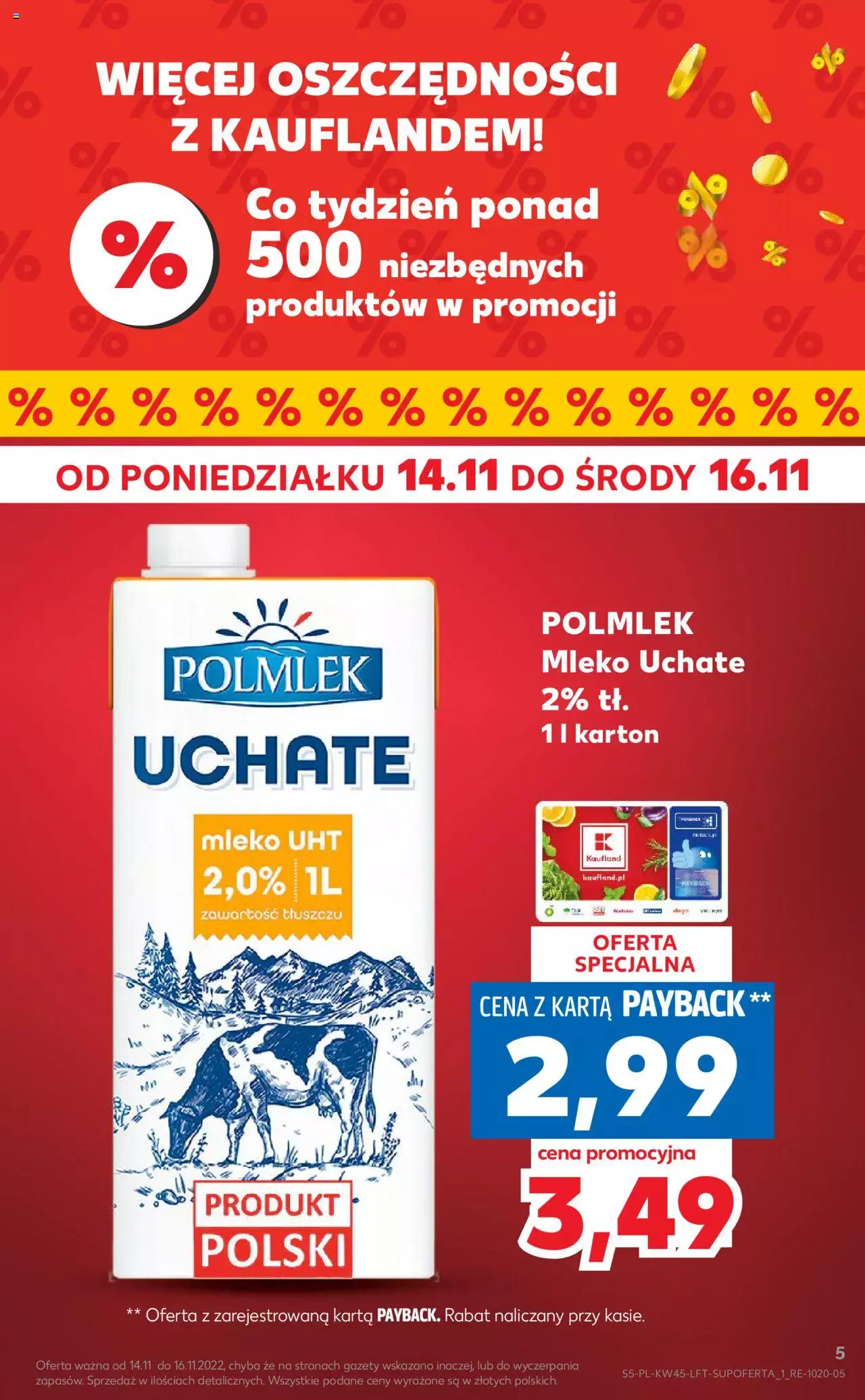 KAUFLAND gazetka ważna od 09.11.2022 do 16.11.2022 strona 5