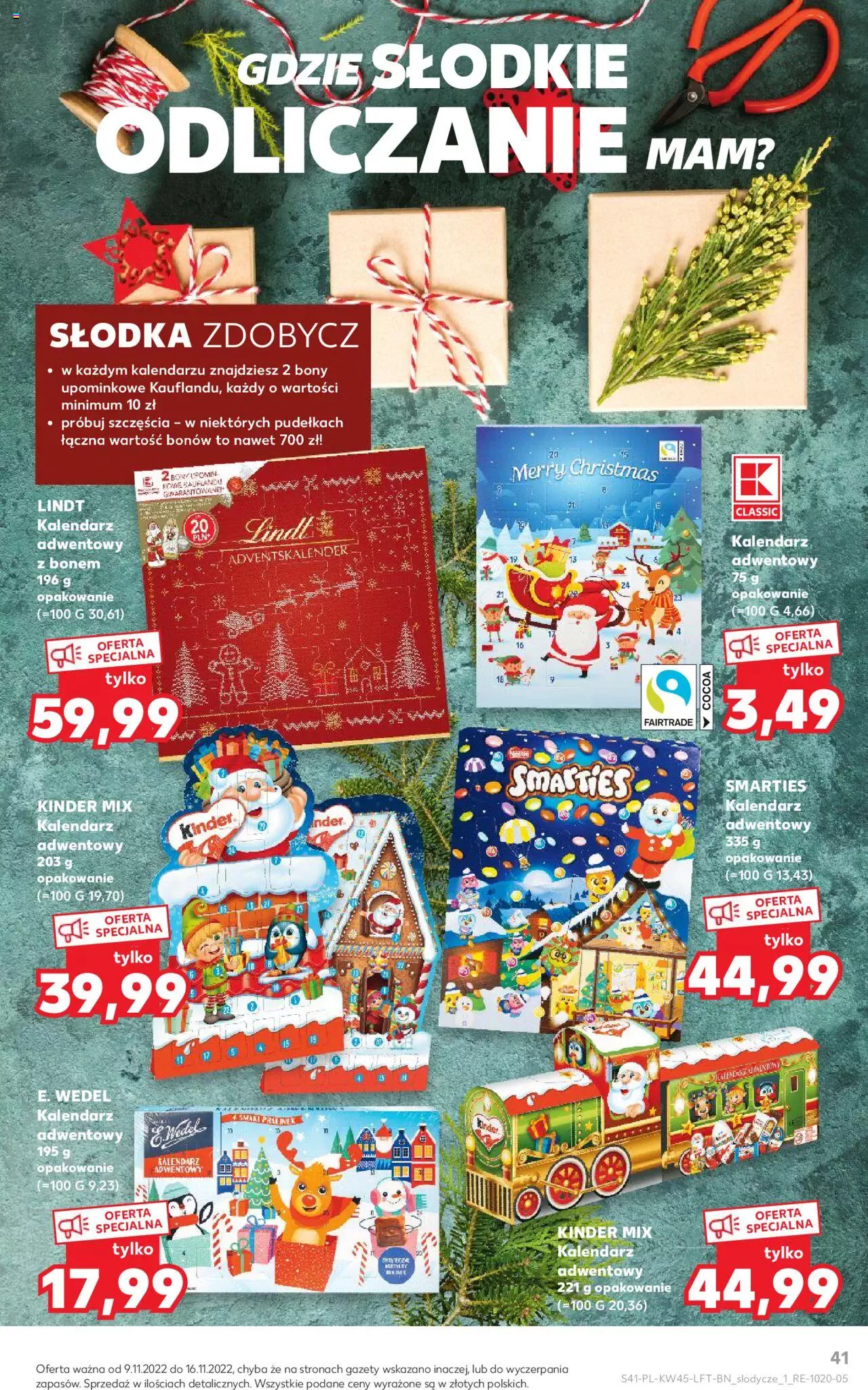 KAUFLAND gazetka ważna od 09.11.2022 do 16.11.2022 strona 41