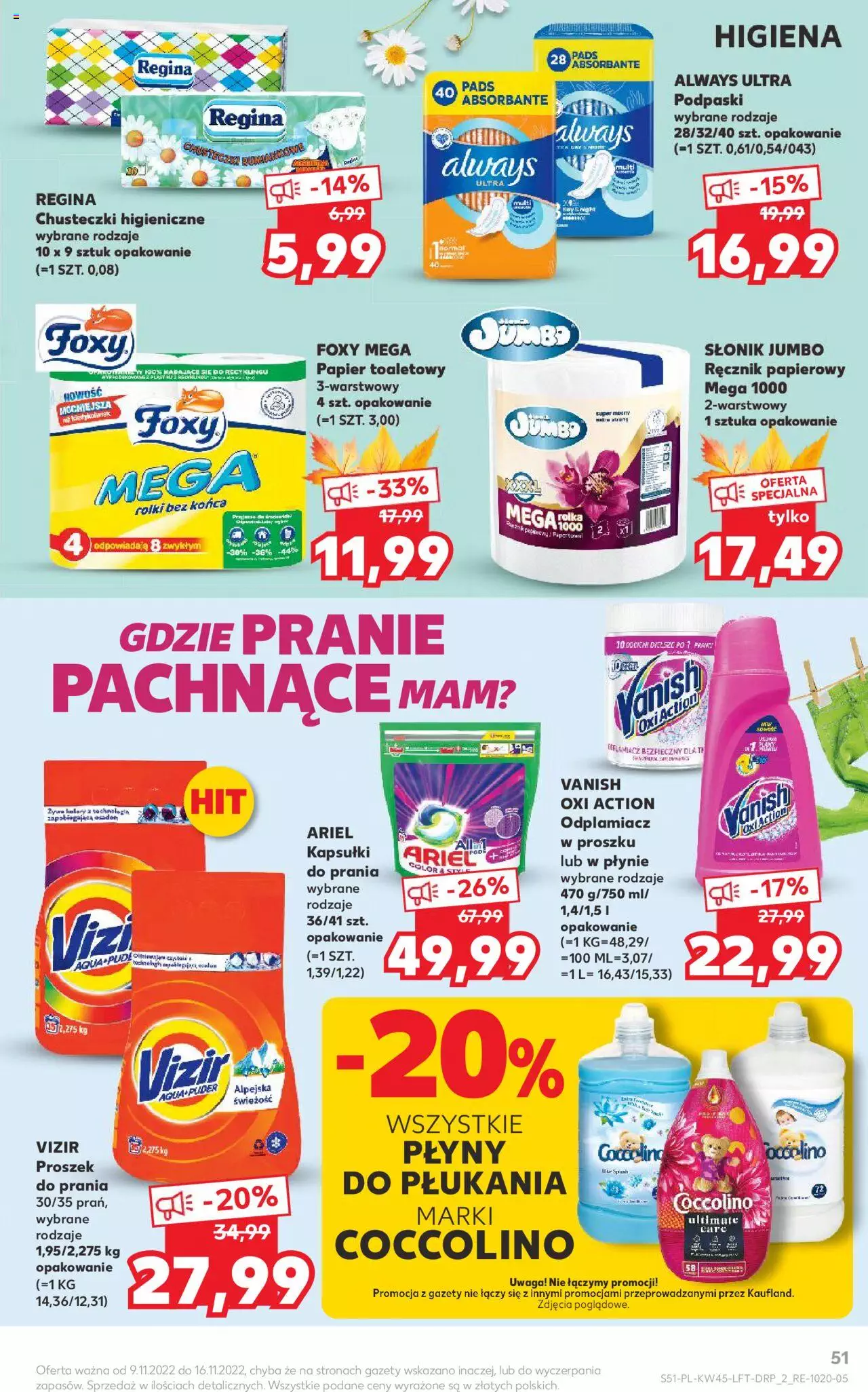 KAUFLAND gazetka ważna od 09.11.2022 do 16.11.2022 strona 51