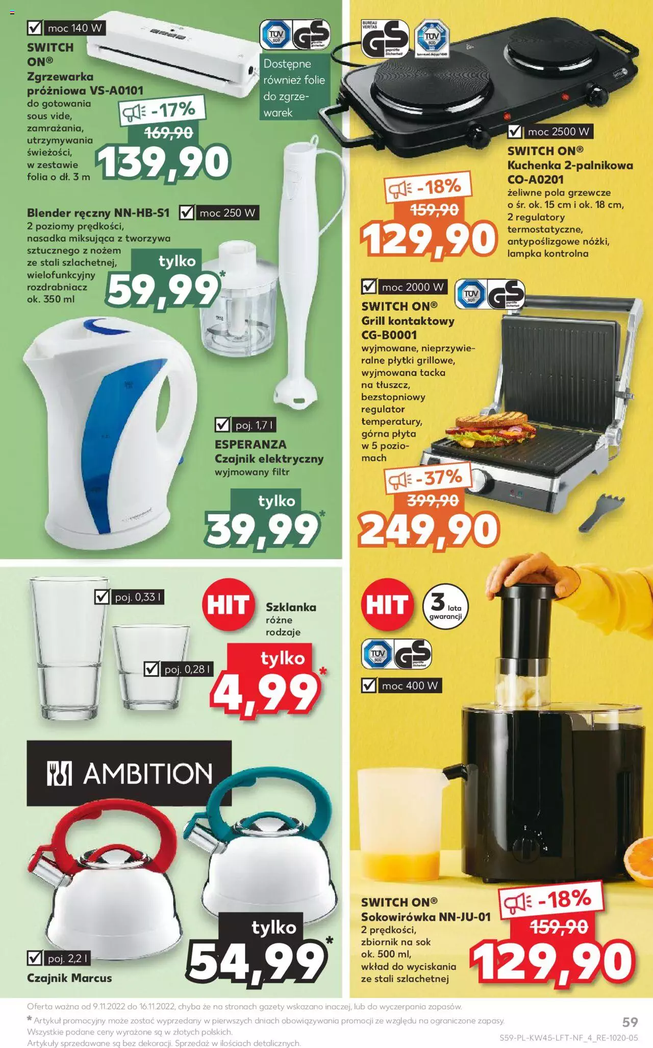 KAUFLAND gazetka ważna od 09.11.2022 do 16.11.2022 strona 59