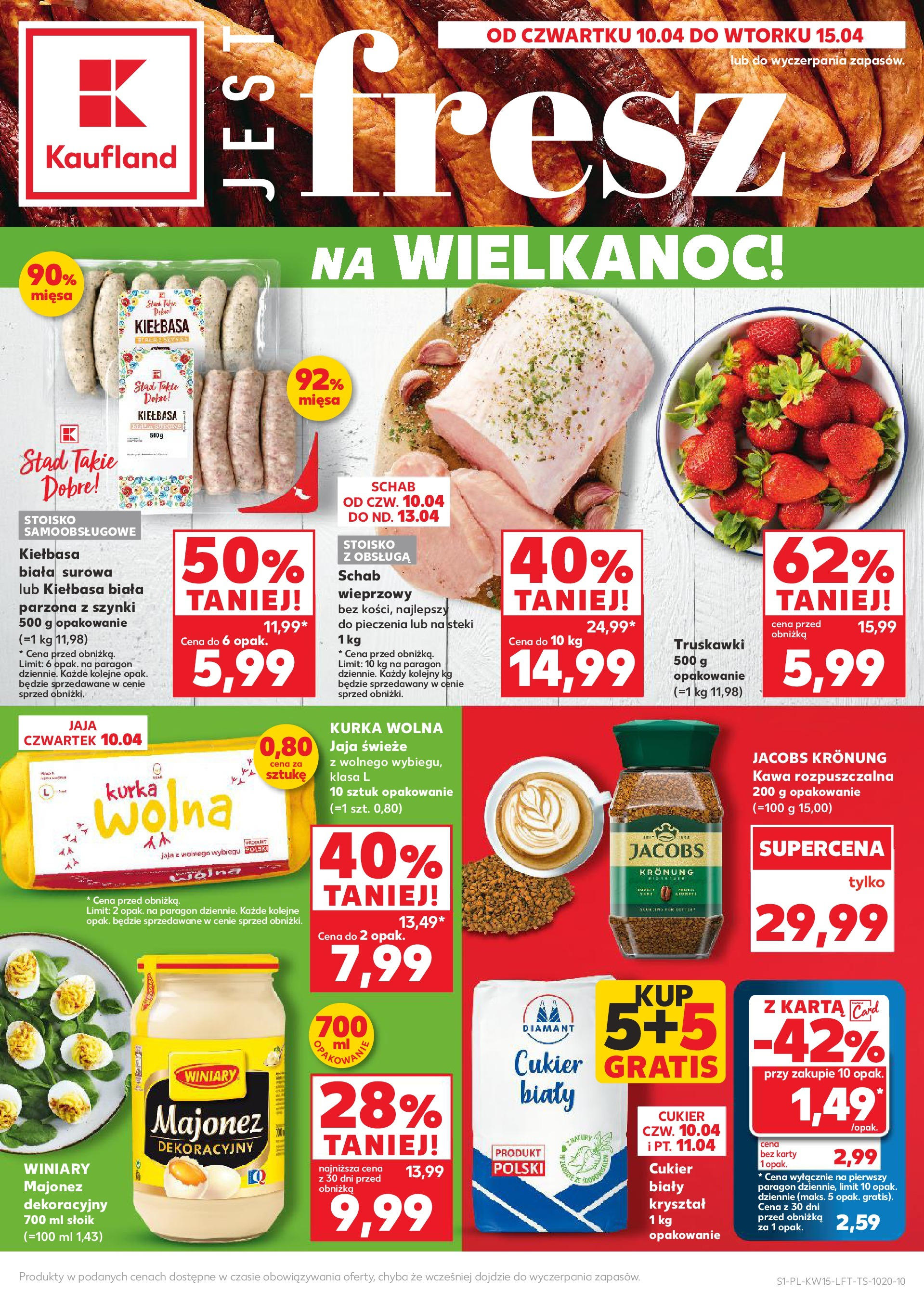 KAUFLAND gazetka ważna  od  10.04.2025 do 15.04.2025 strona 1