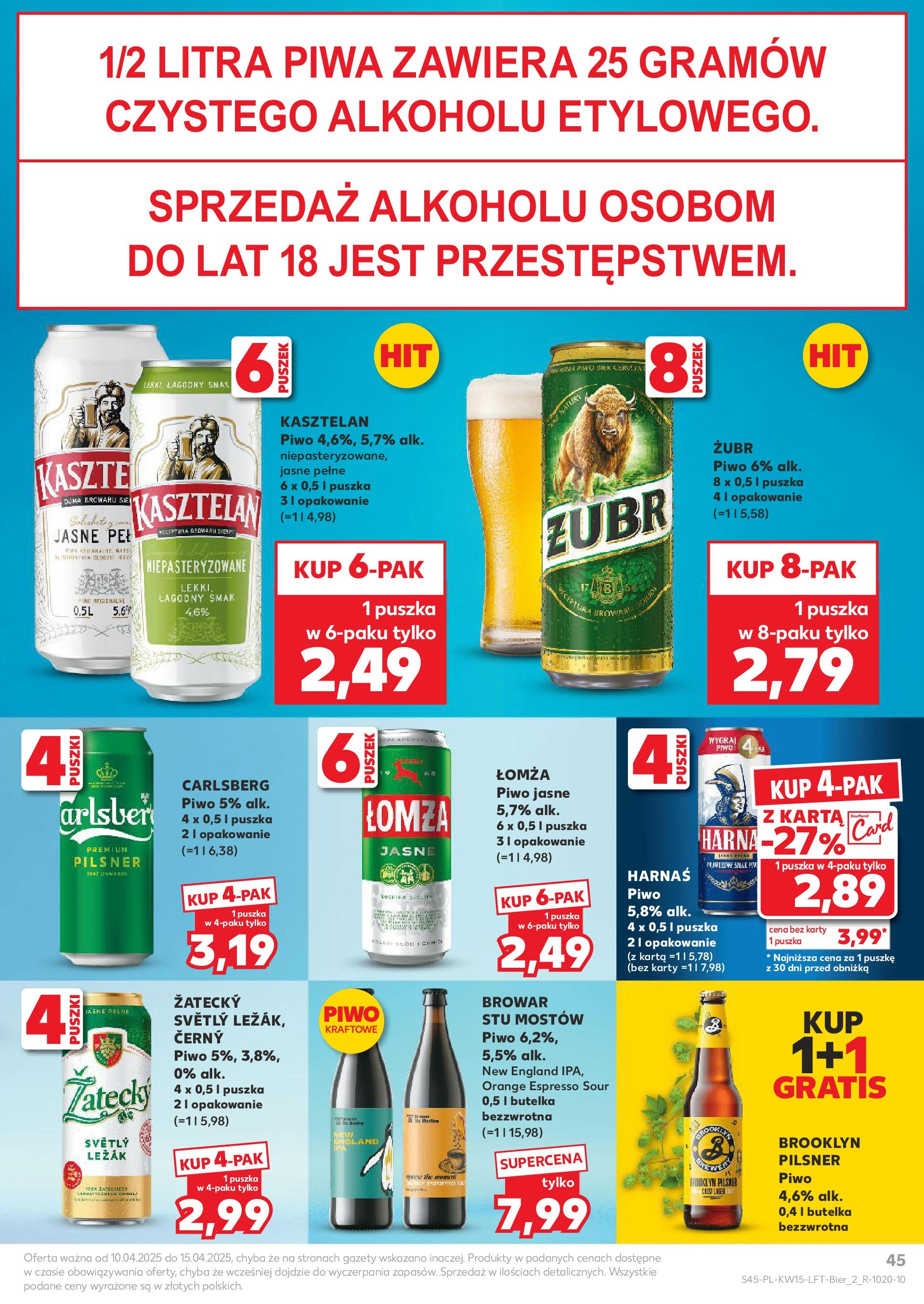 KAUFLAND gazetka ważna  od  10.04.2025 do 15.04.2025 strona 39