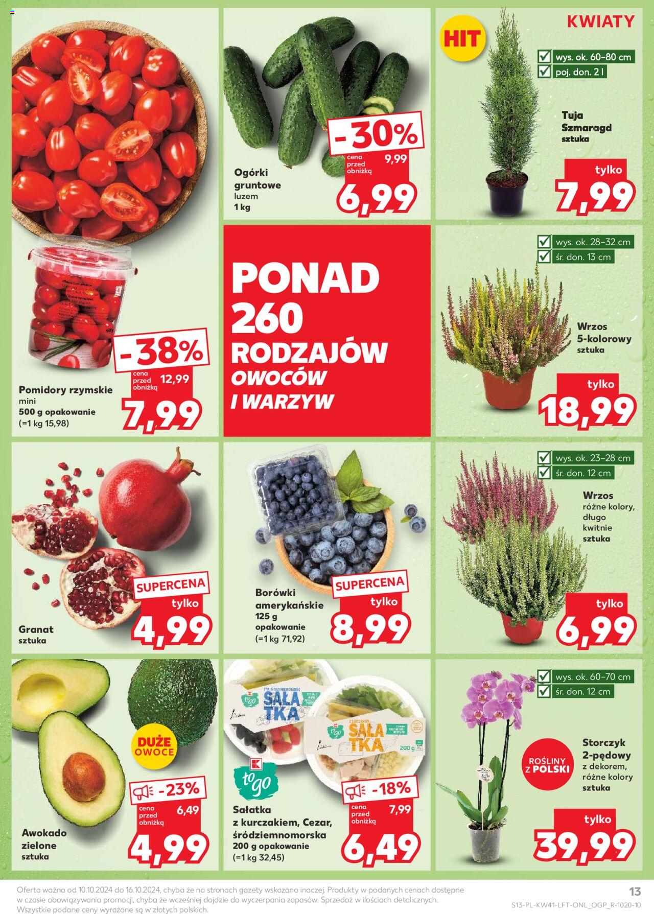 KAUFLAND gazetka ważna od 10.10.2024 do 16.10.2024 strona 13