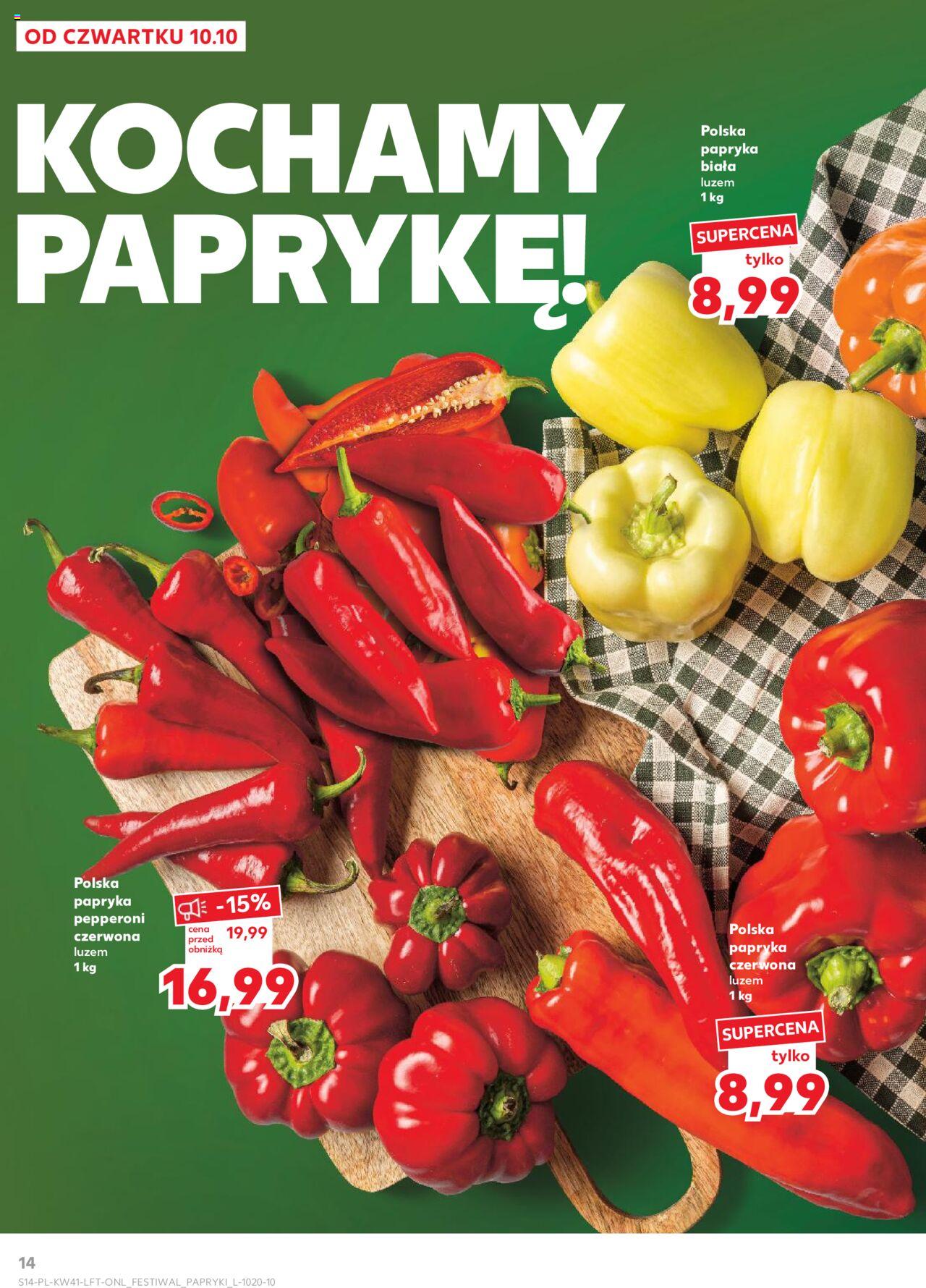 KAUFLAND gazetka ważna od 10.10.2024 do 16.10.2024 strona 14