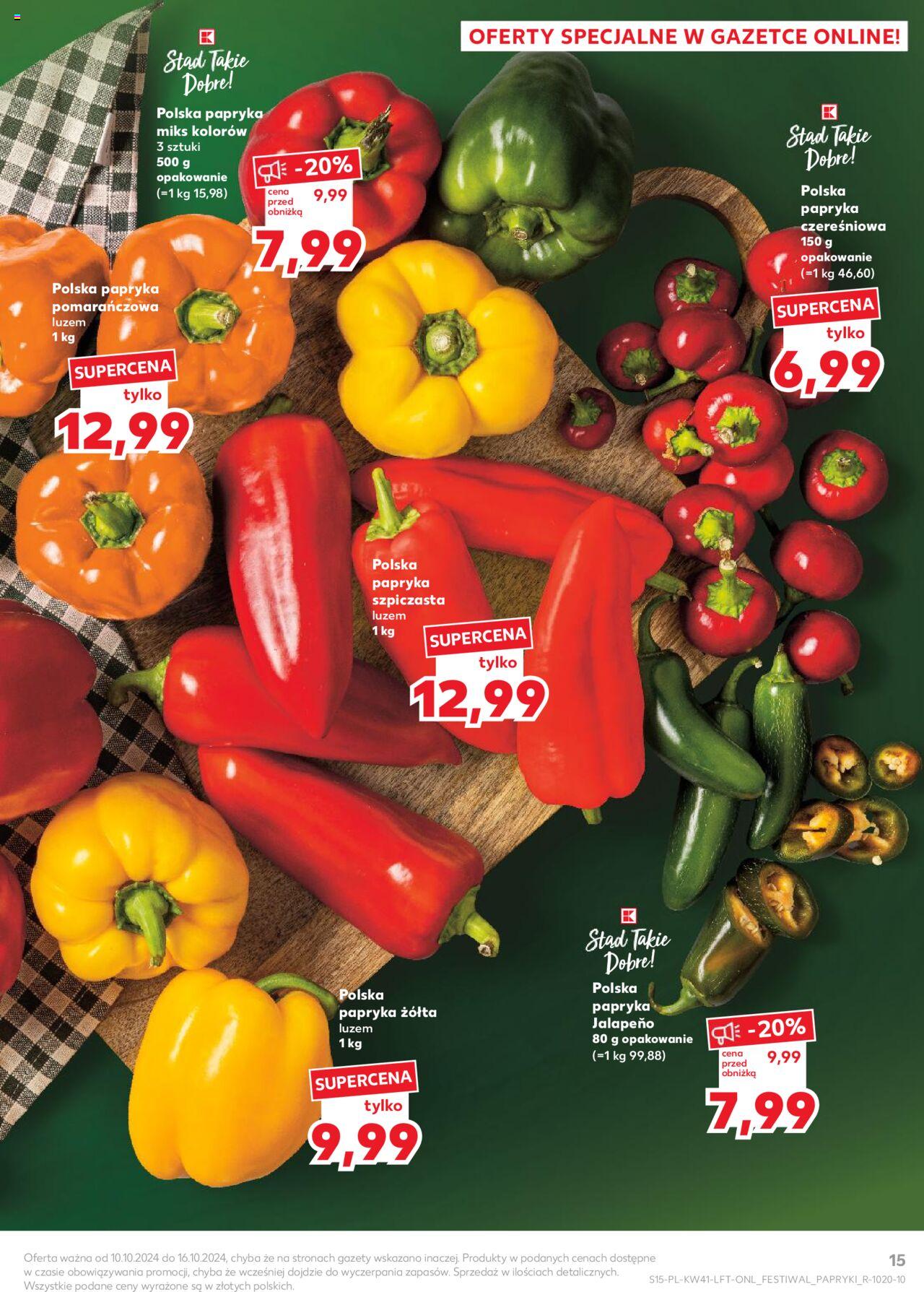 KAUFLAND gazetka ważna od 10.10.2024 do 16.10.2024 strona 15