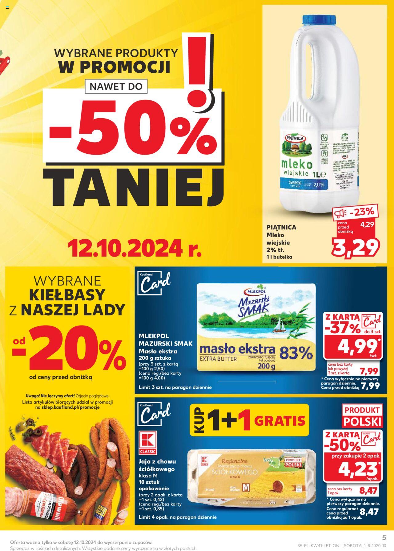 KAUFLAND gazetka ważna od 10.10.2024 do 16.10.2024 strona 5
