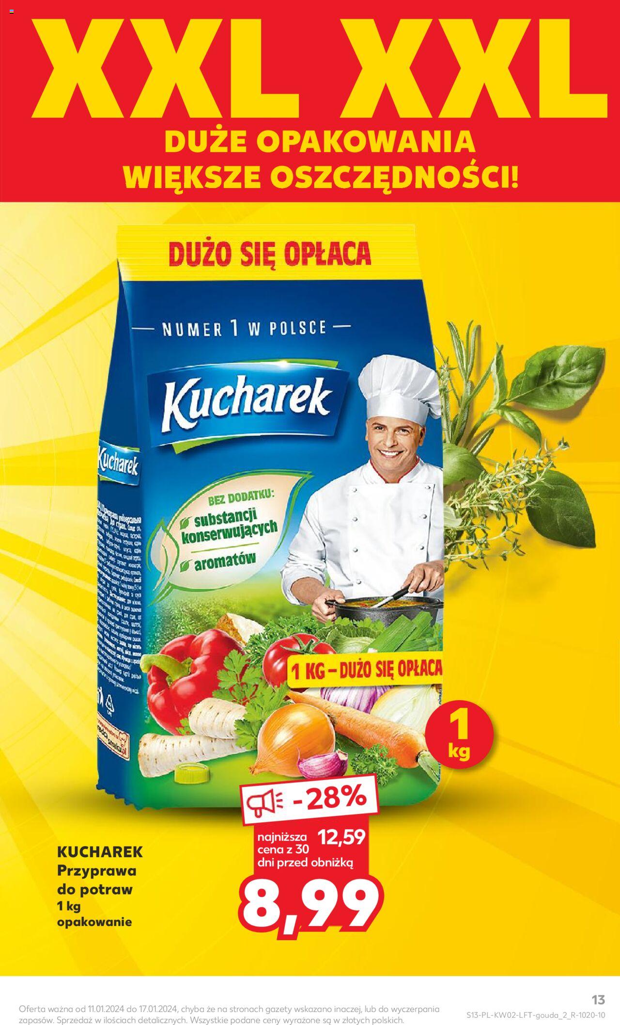 KAUFLAND gazetka ważna od 11.01.2024 do 17.01.2024 strona 13