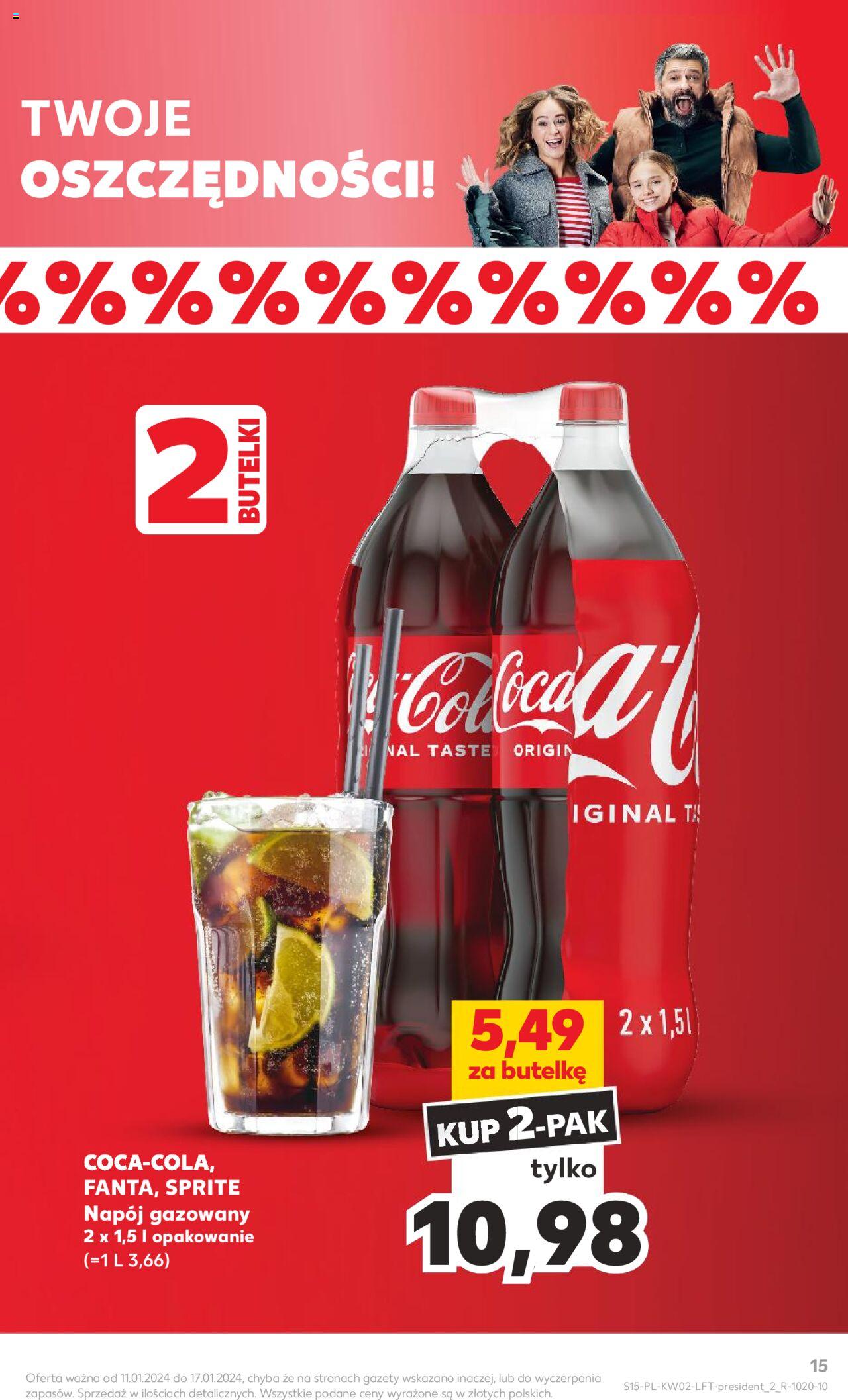 KAUFLAND gazetka ważna od 11.01.2024 do 17.01.2024 strona 15