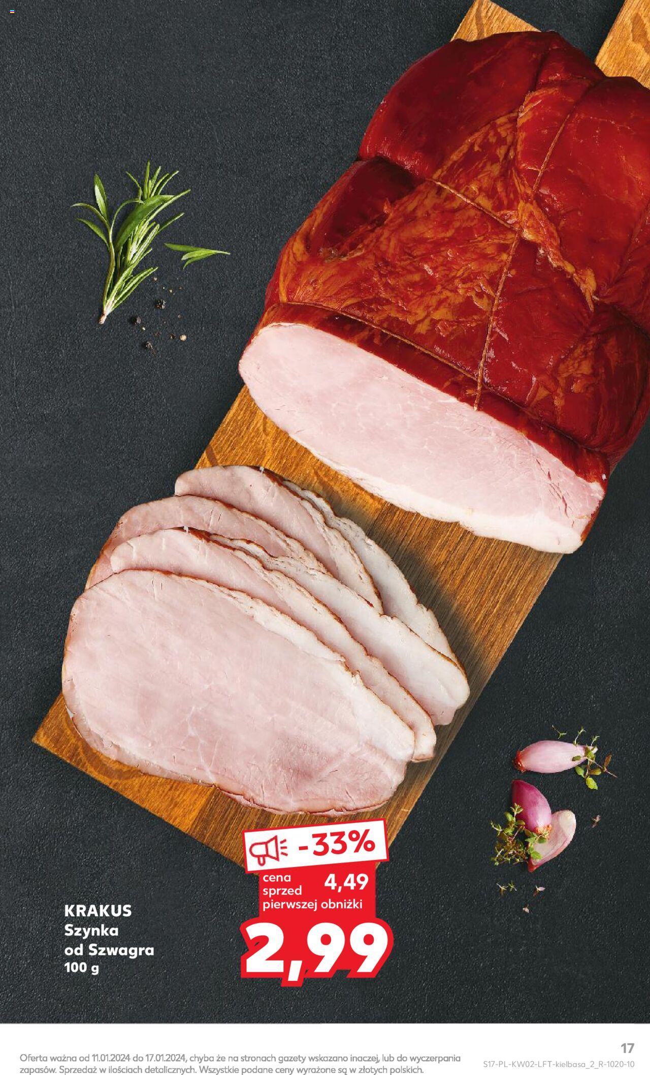 KAUFLAND gazetka ważna od 11.01.2024 do 17.01.2024 strona 17