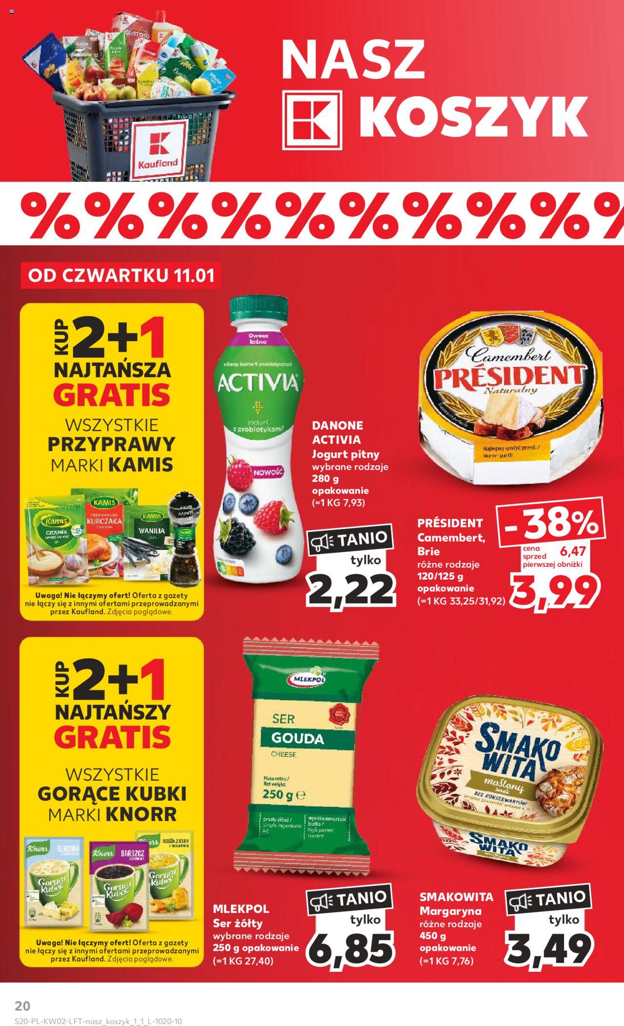 KAUFLAND gazetka ważna od 11.01.2024 do 17.01.2024 strona 20