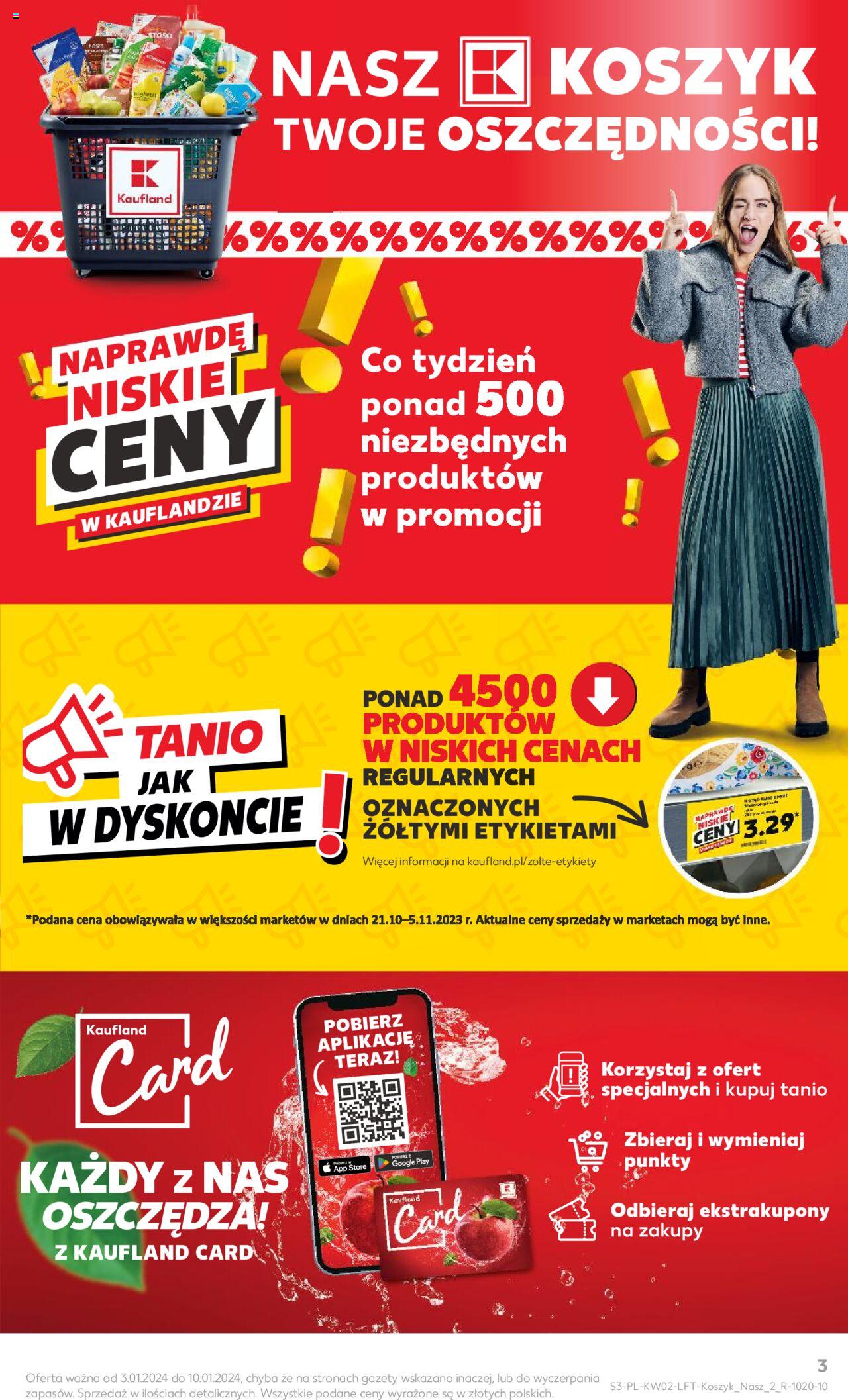 KAUFLAND gazetka ważna od 11.01.2024 do 17.01.2024 strona 3