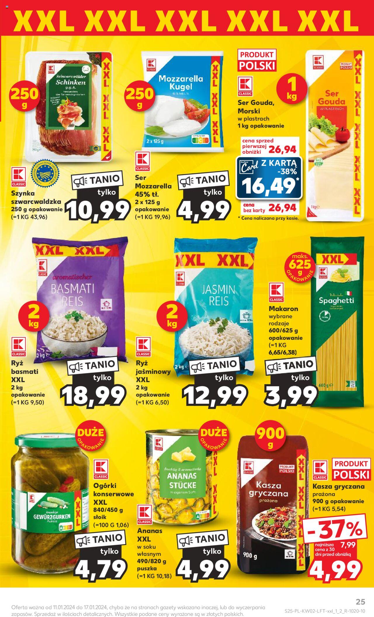 KAUFLAND gazetka ważna od 11.01.2024 do 17.01.2024 strona 25