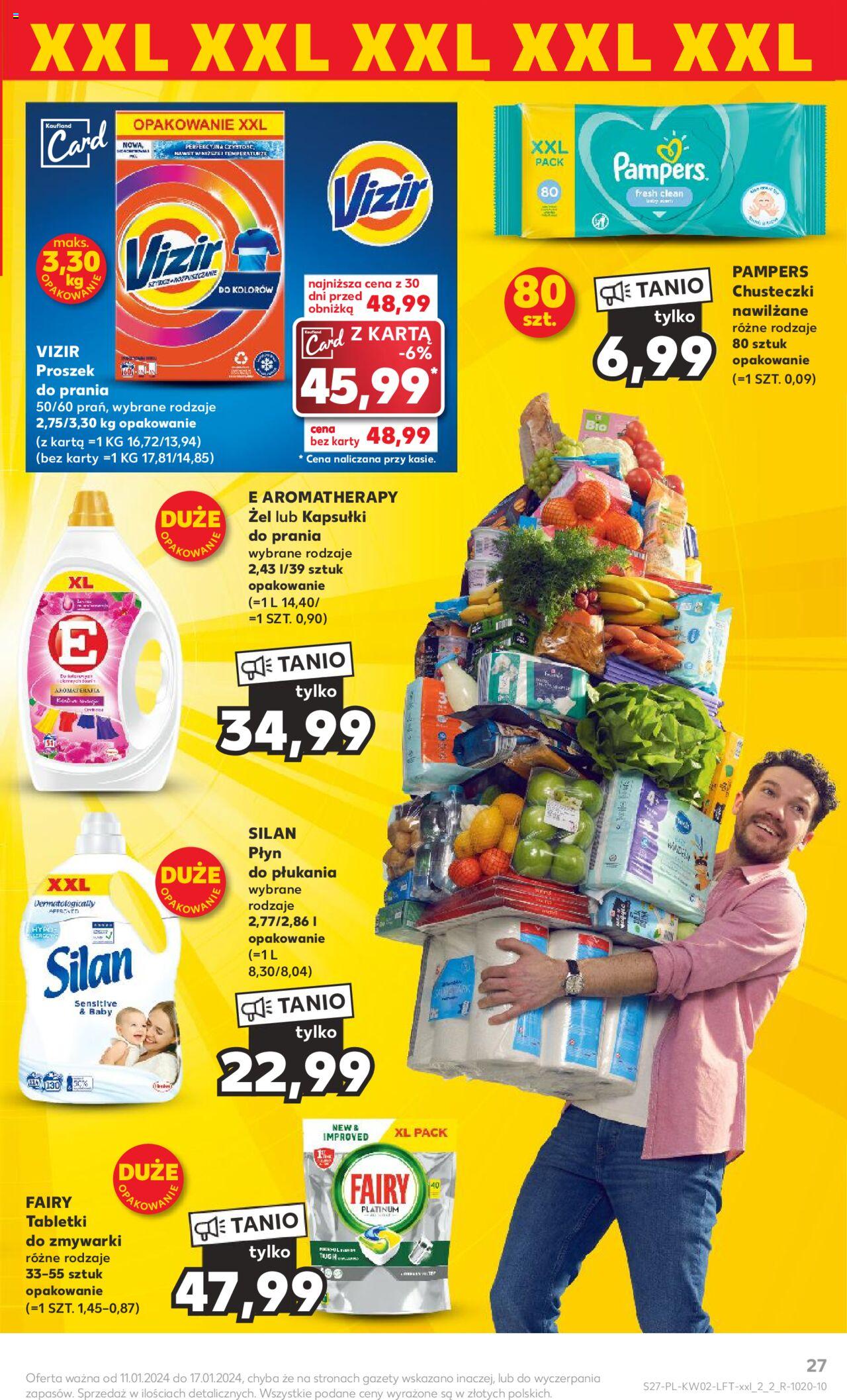 KAUFLAND gazetka ważna od 11.01.2024 do 17.01.2024 strona 27