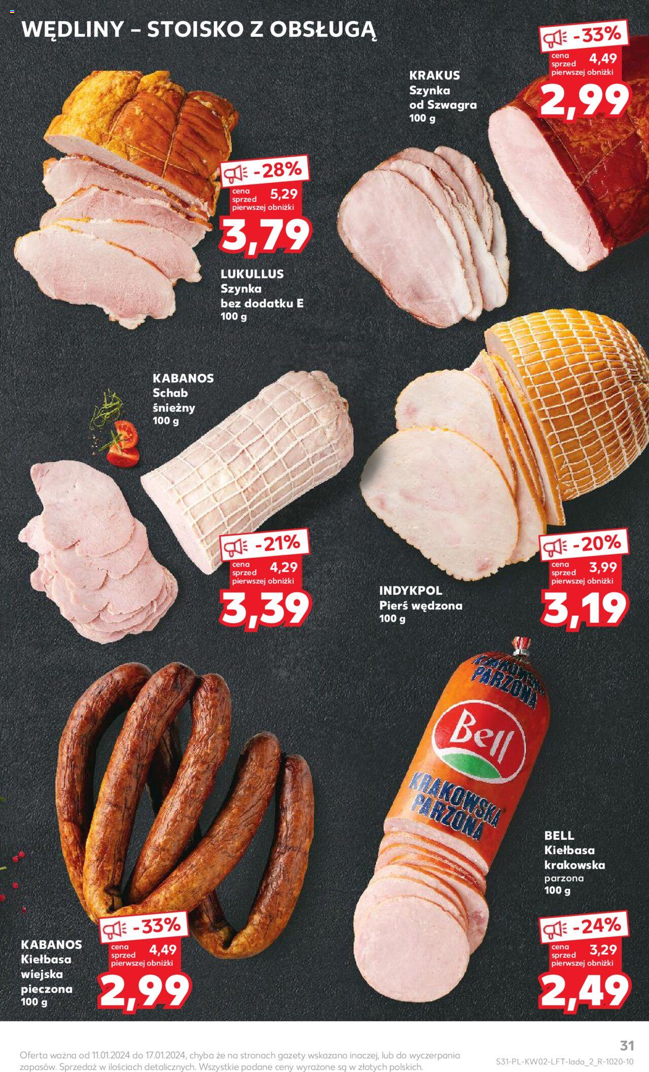 KAUFLAND gazetka ważna od 11.01.2024 do 17.01.2024 strona 31